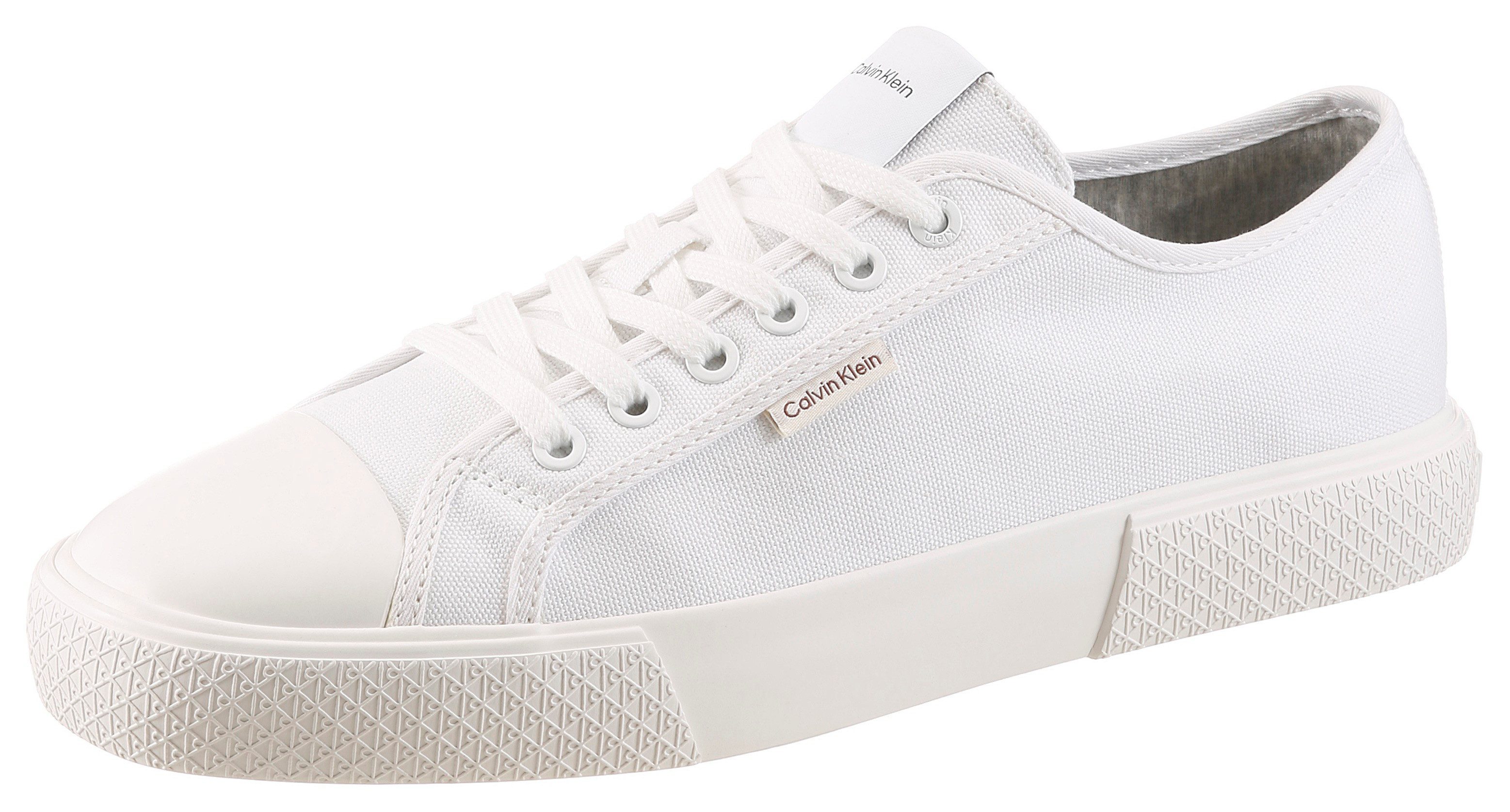 Calvin Klein VULC LACEUP CV Sneaker Freizeitschuh, Halbschuh, Schnürer mit CK-Emblem