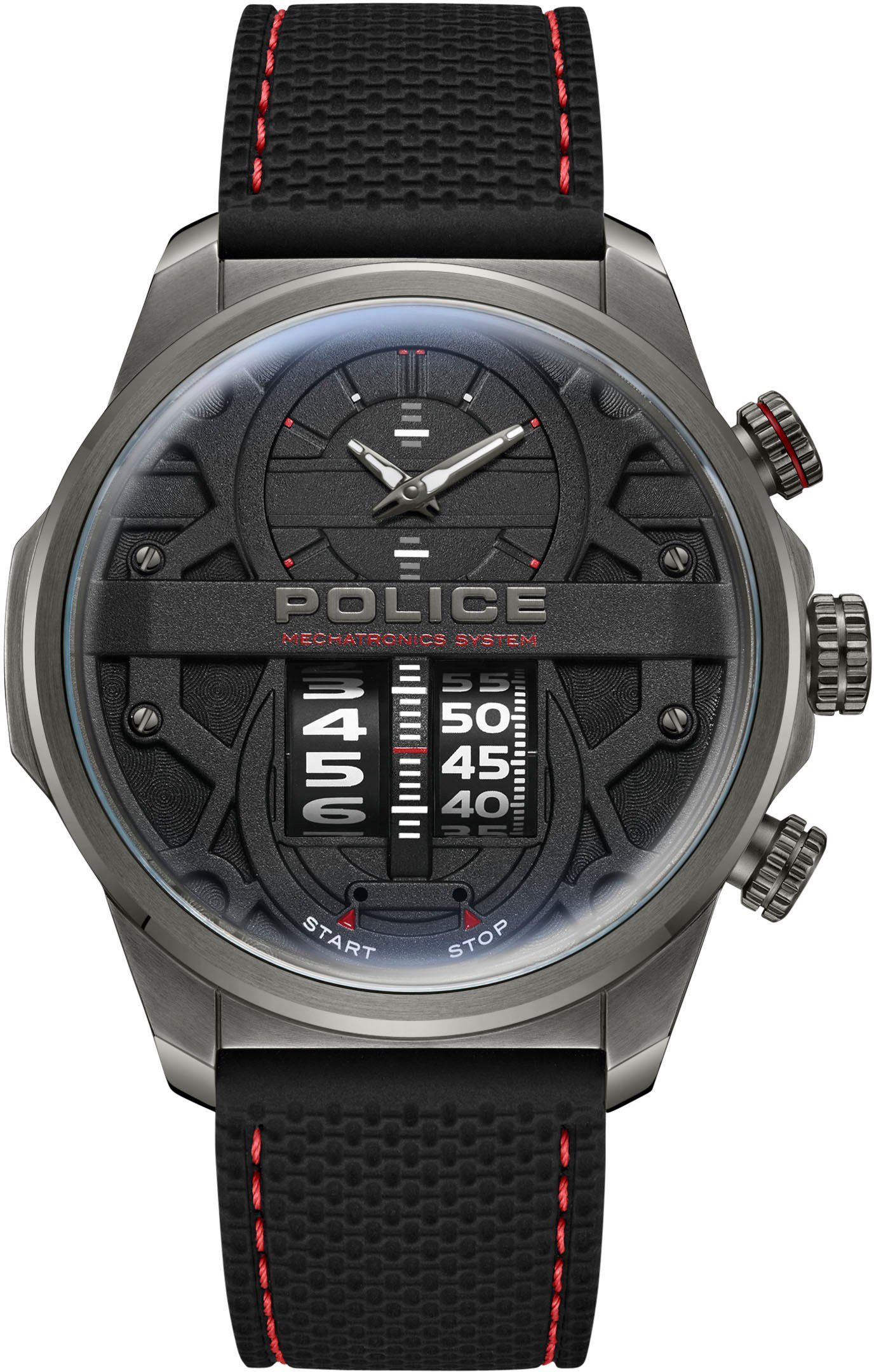 Police Quarzuhr ROTORCROM, PEWJM0006505, Armbanduhr, Herrenuhr