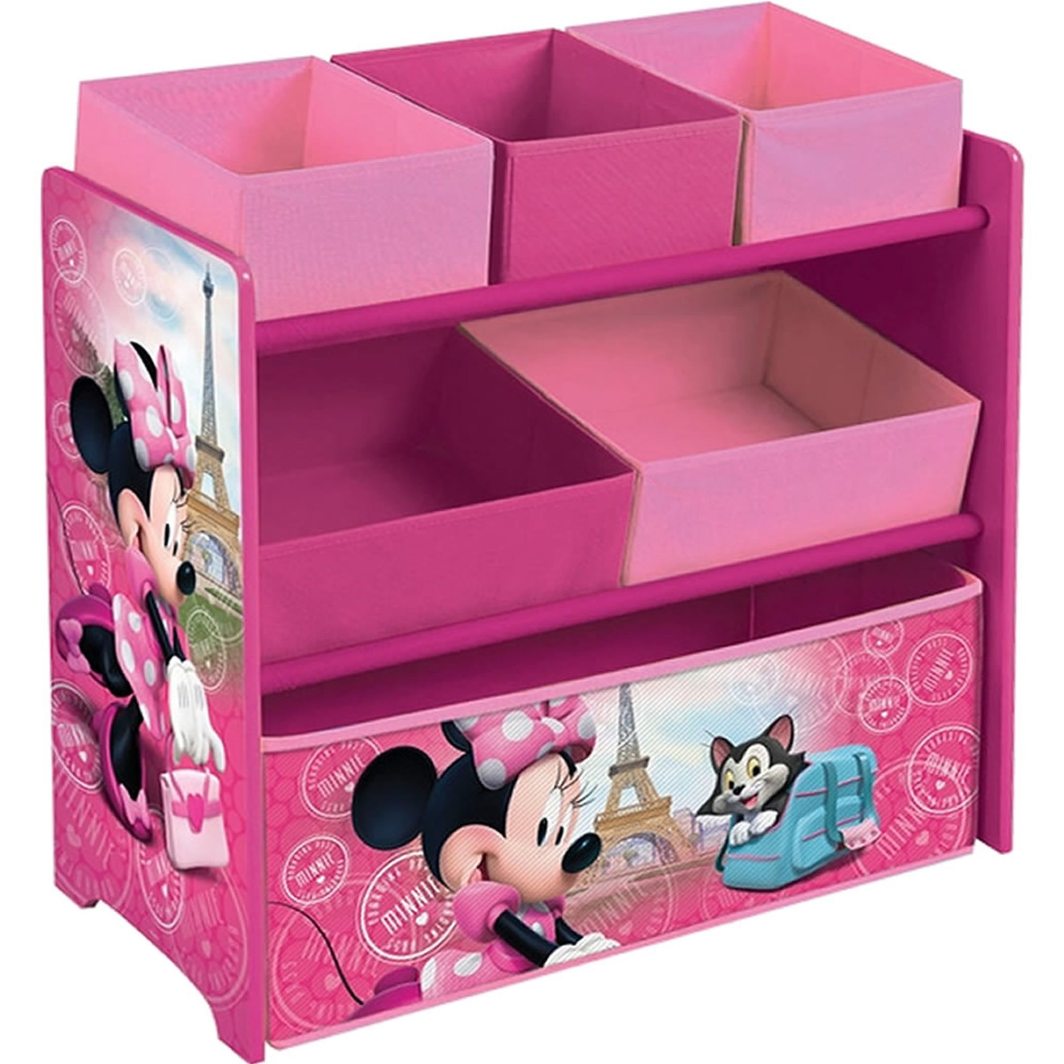 Disney Regal Minnie Maus Kinderregal Spielzeugregal Bücherregal Spielzeugtr günstig online kaufen