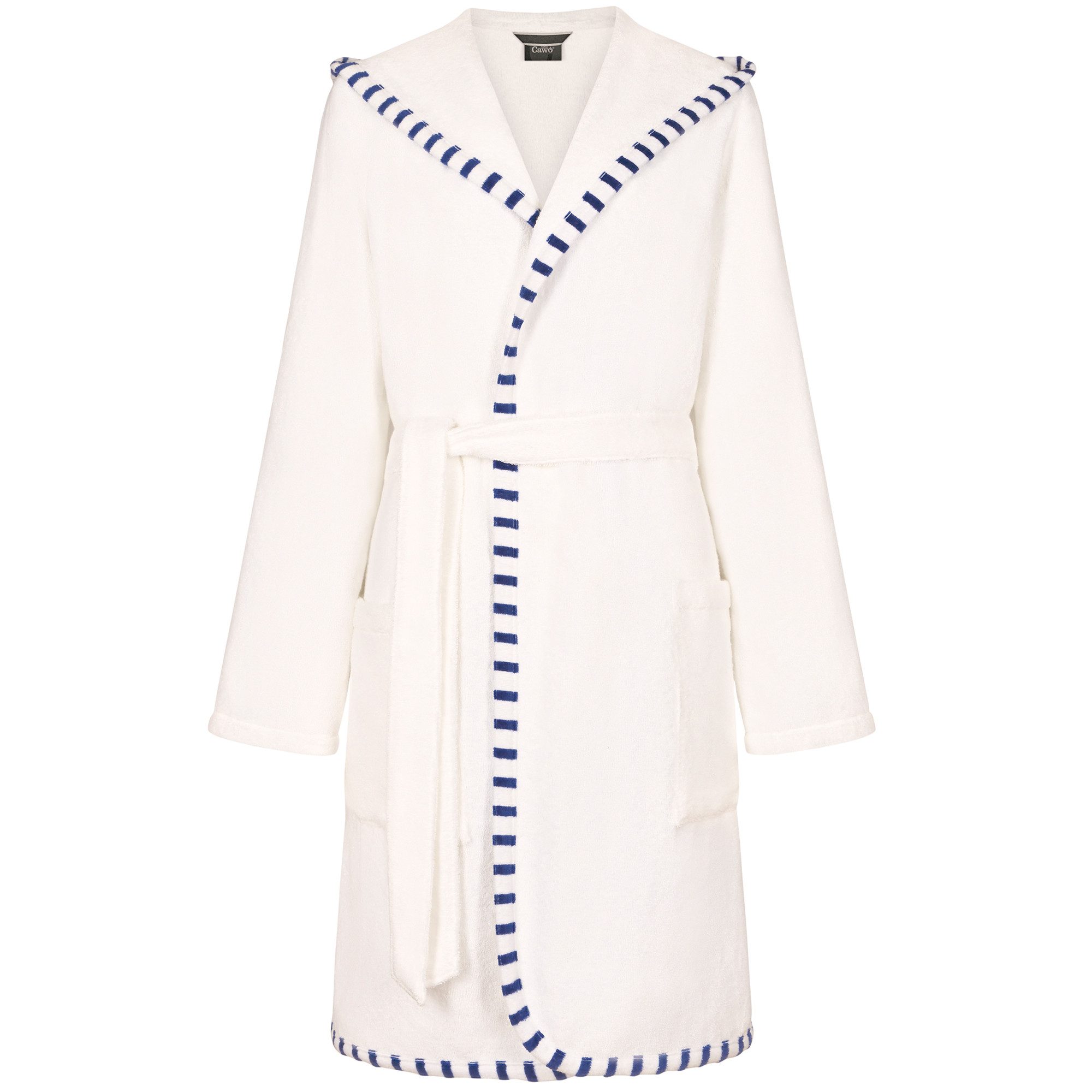 Cawö Home Damenbademantel Breton 848 Kimono Frottier, Kimono, 100% Baumwoll günstig online kaufen