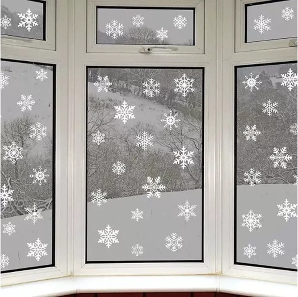 Ruhhy Fenstersticker Weihnachts-Fensteraufkleber, glatt, ideal für günstig online kaufen