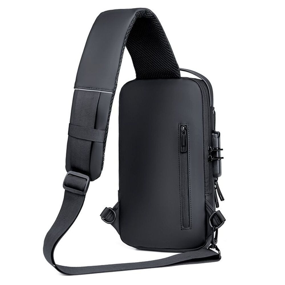 PRESO BAG Umhängetasche Brusttasche, Crossbody Bag, Umhängetasche, Herren Brusttasche, Weihnachtsgeschenk, Herrengeschenk, Hochwertige Verarbeitung