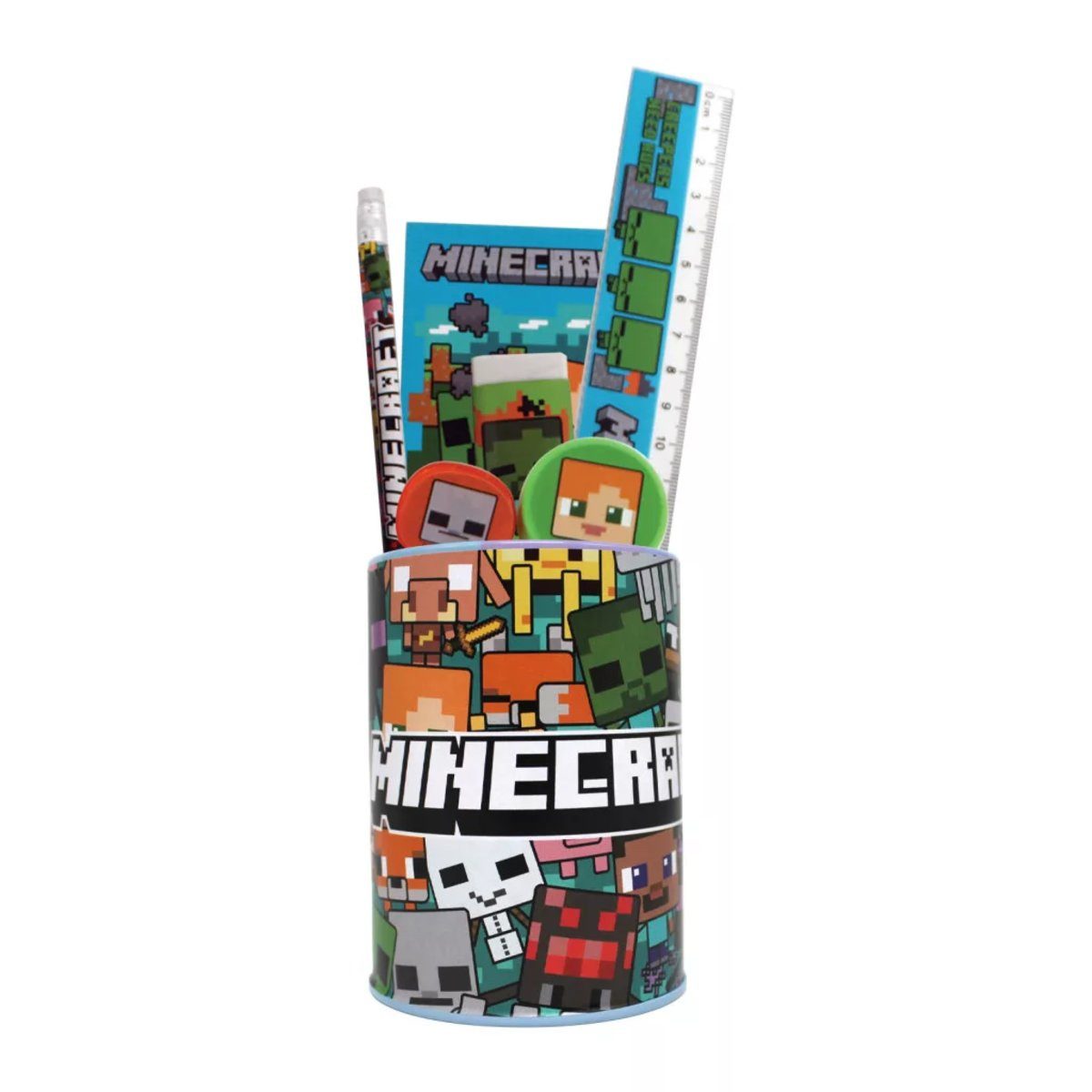 Minecraft Kreativset Minecraft Creepers Need Hugs 7-teiliges Schreibset