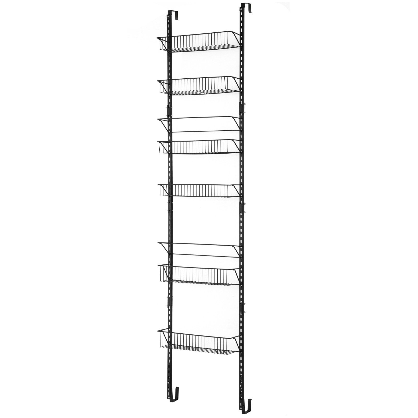 KOMFOTTEU Gewürzregal, 6-stöckiges Speisekammerregal