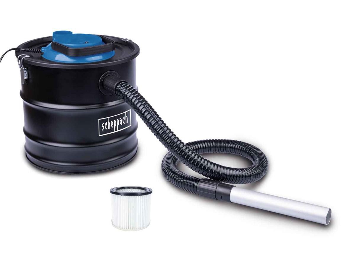 Scheppach Aschesauger GKS20, 1200 W, beutellos, mit feuerfestem Saugschlauch