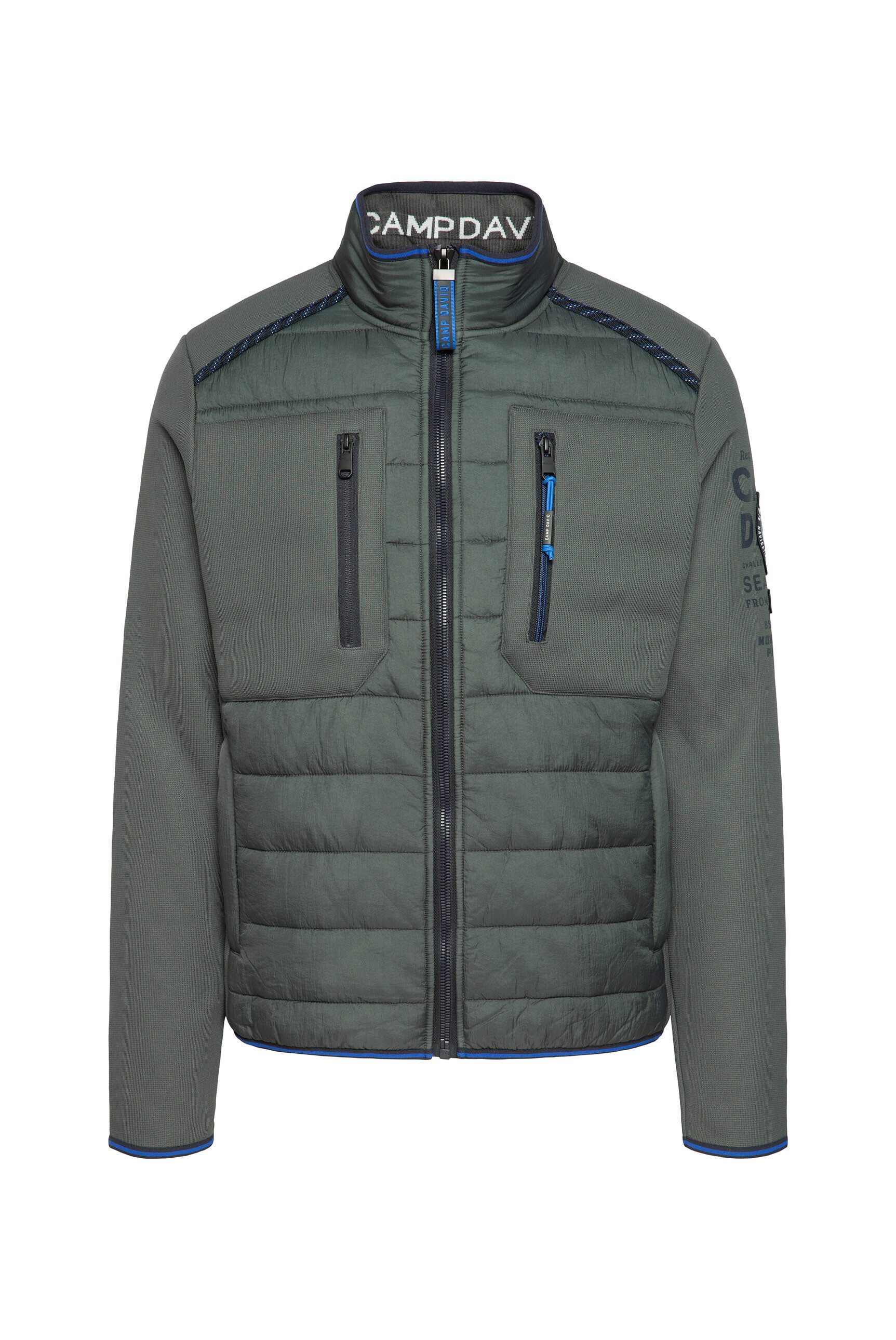 CAMP DAVID Fleecejacke mit Brusttaschen günstig online kaufen