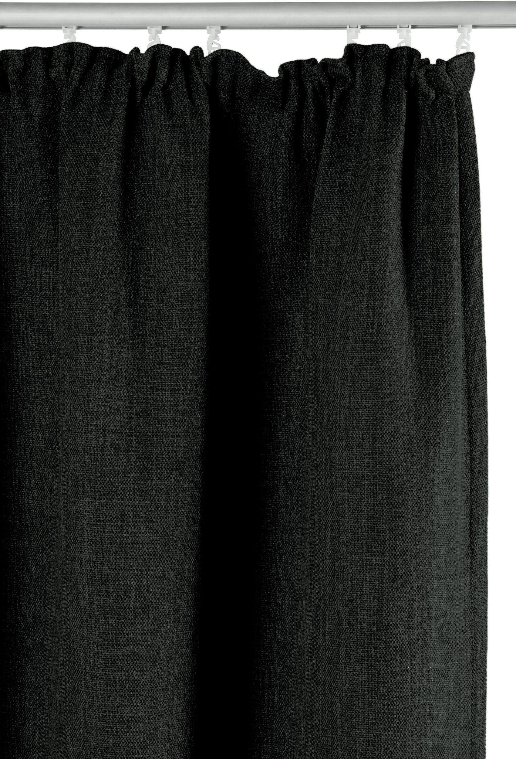 Bruno Banani Verdunkelungsvorhang Bela (1 St), Kräuselband, verdunkelnd, blickdicht, meliert, verschiedene Größen