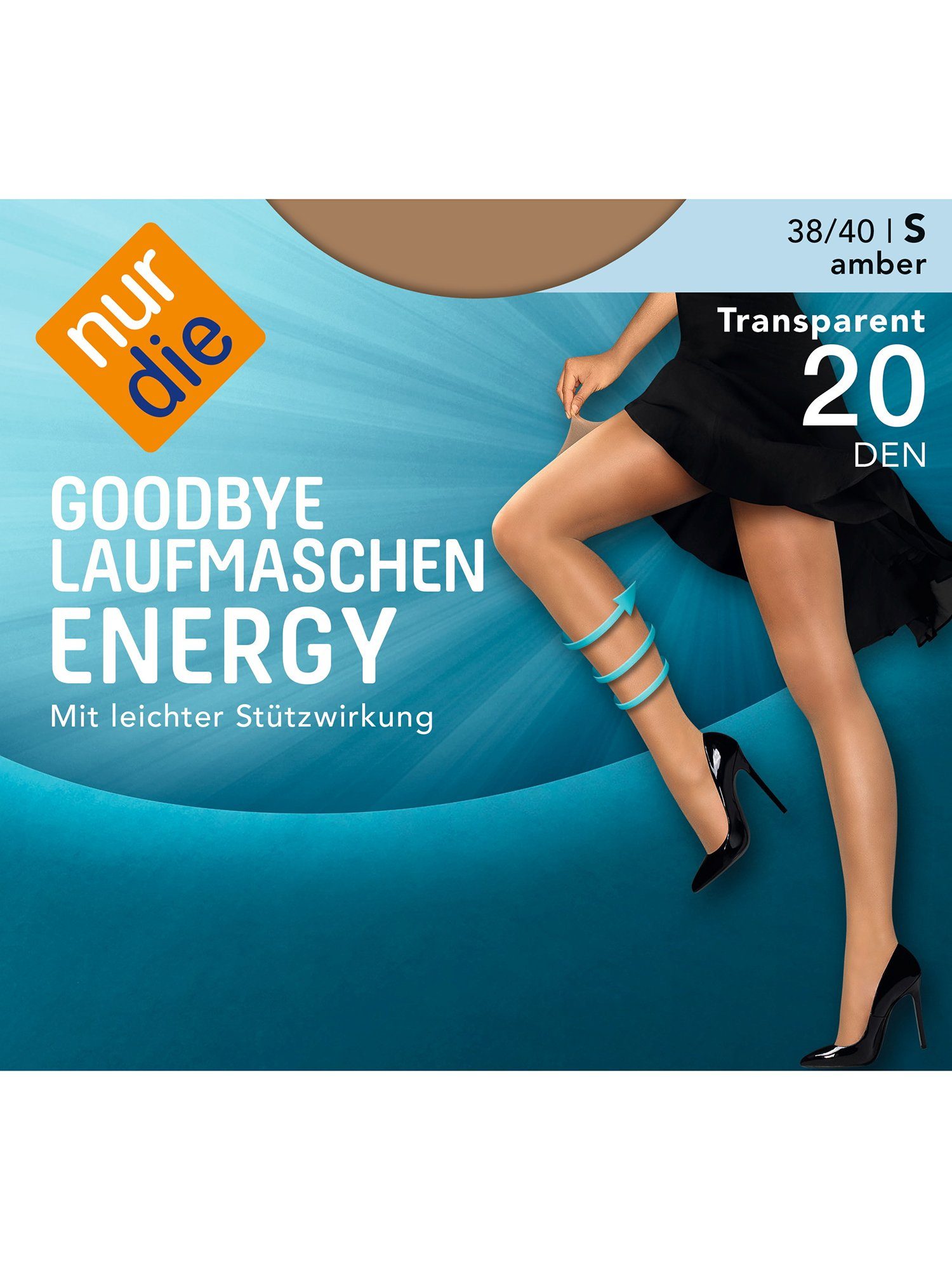 Goodbye amber Energy 20 Feinstrumpfhose Die Laufmaschen (1 St) Nur DEN