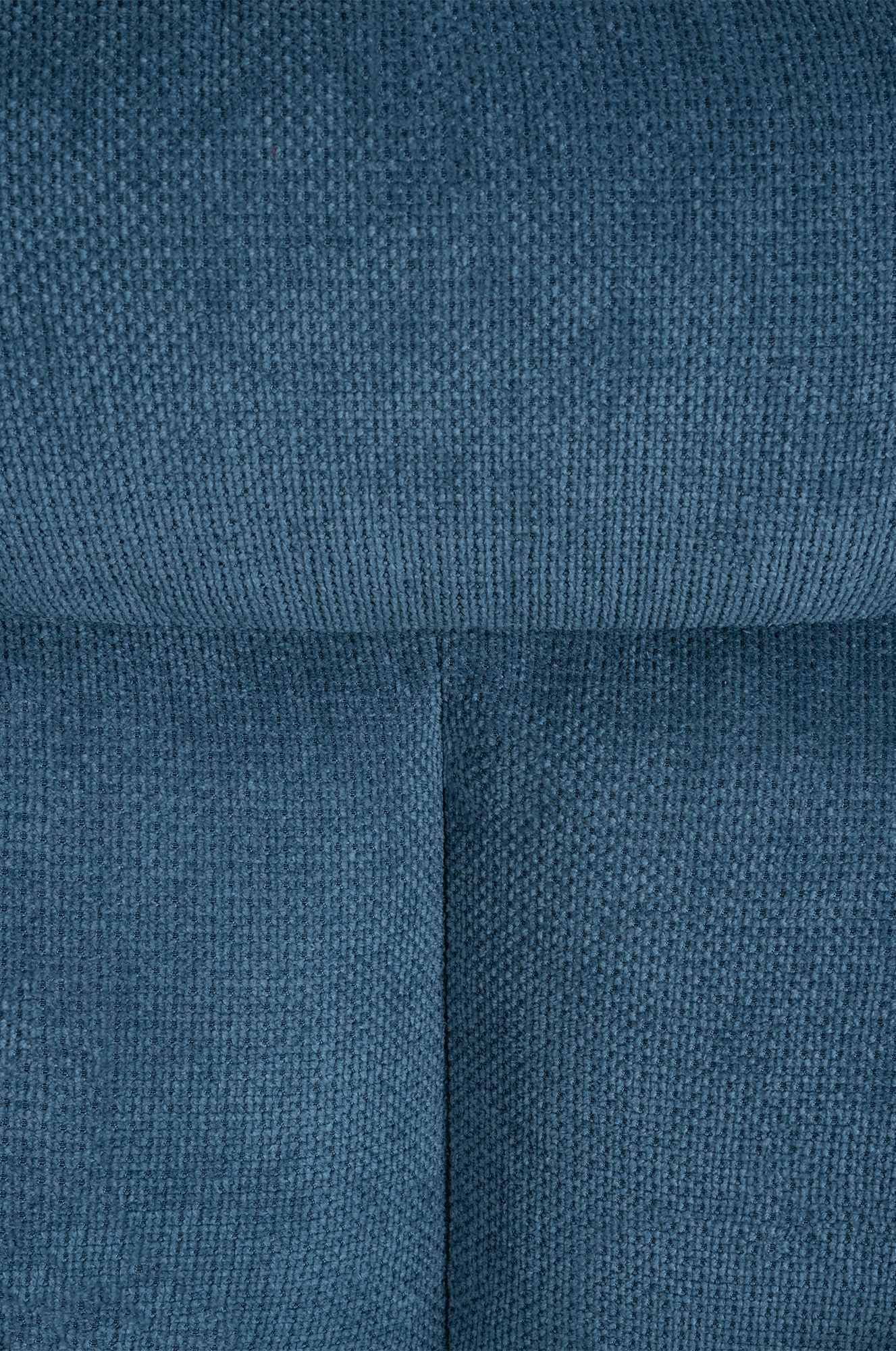 CLP Mit Esszimmerstuhl blau Polster-Stuhl schwenkbarer Stoff-Bezug Vilas,