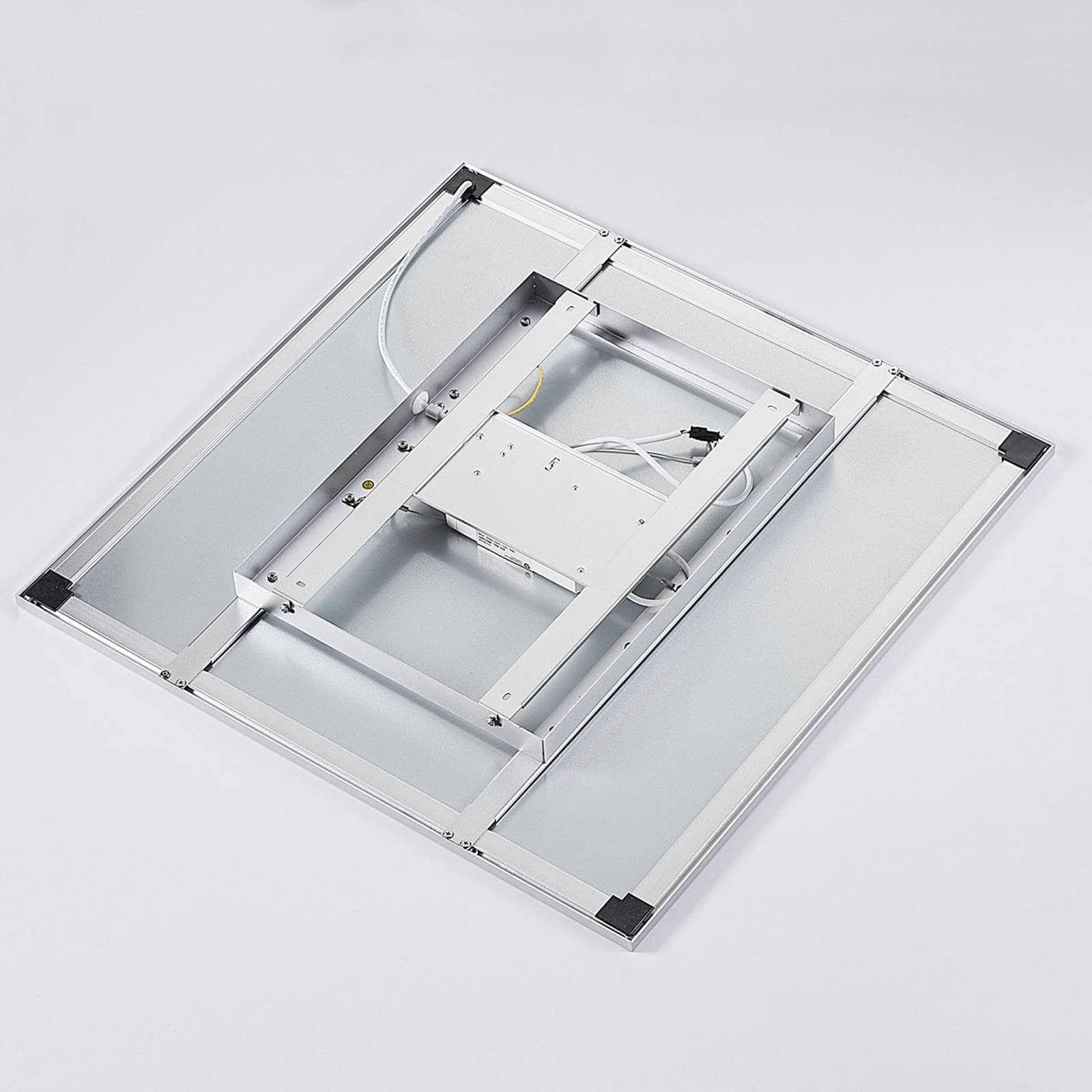 LED-Leuchtmittel tageslicht, weiß, 9016), Aluminium, LED Metall, Arcchio warmweiß 1 (RAL Panel fest / Farbwechsel Kunststoff, dimmbar, verbaut, flammig, inkl. Lysander,