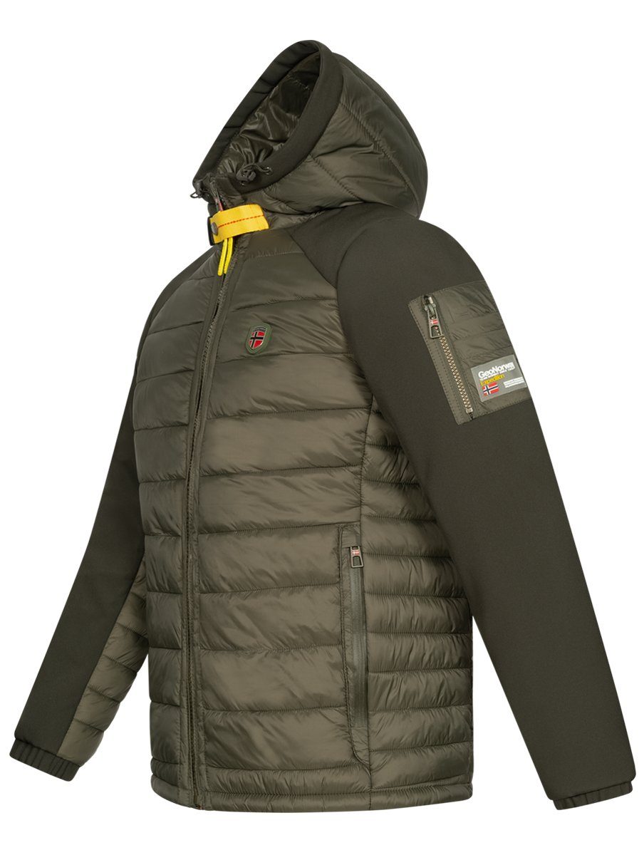 Geographical Norway Steppjacke Herren Winter Jacke Parka Steppjacke Kapuze günstig online kaufen