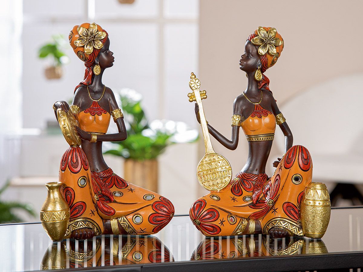 GILDE Afrikafigur Figurenset African Beat Frauen günstig online kaufen