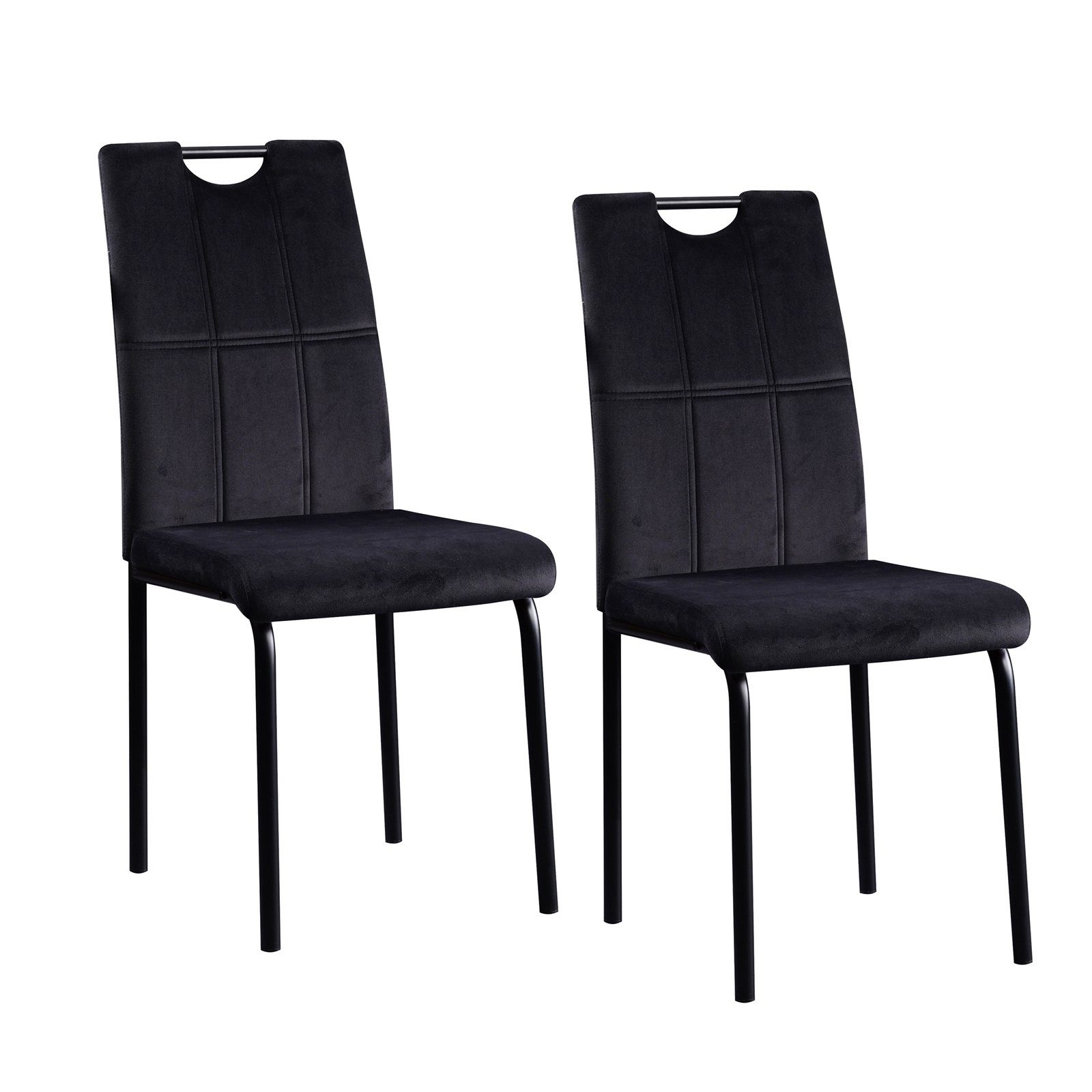 HTI-Living Esszimmerstuhl Stuhl Denton Velvet 2er-Set günstig online kaufen