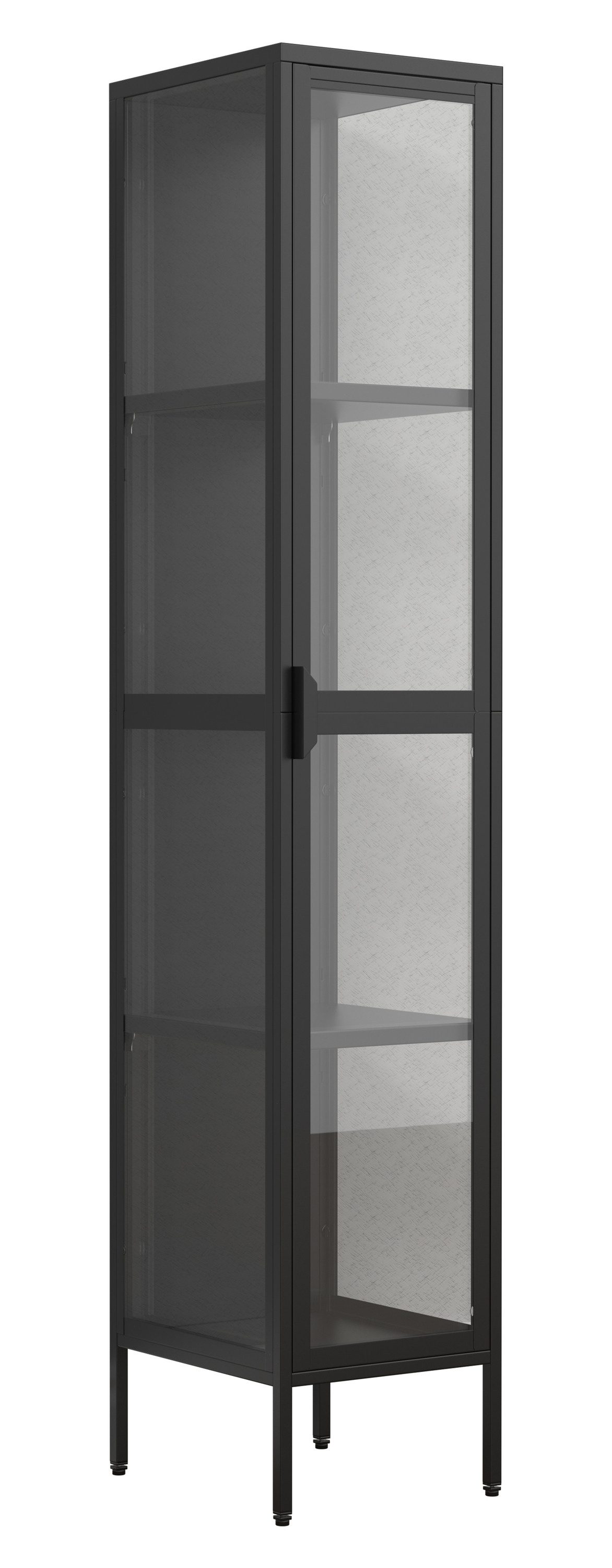 VCM Standvitrine Stahl Glas Vitrine Schaukasten günstig online kaufen