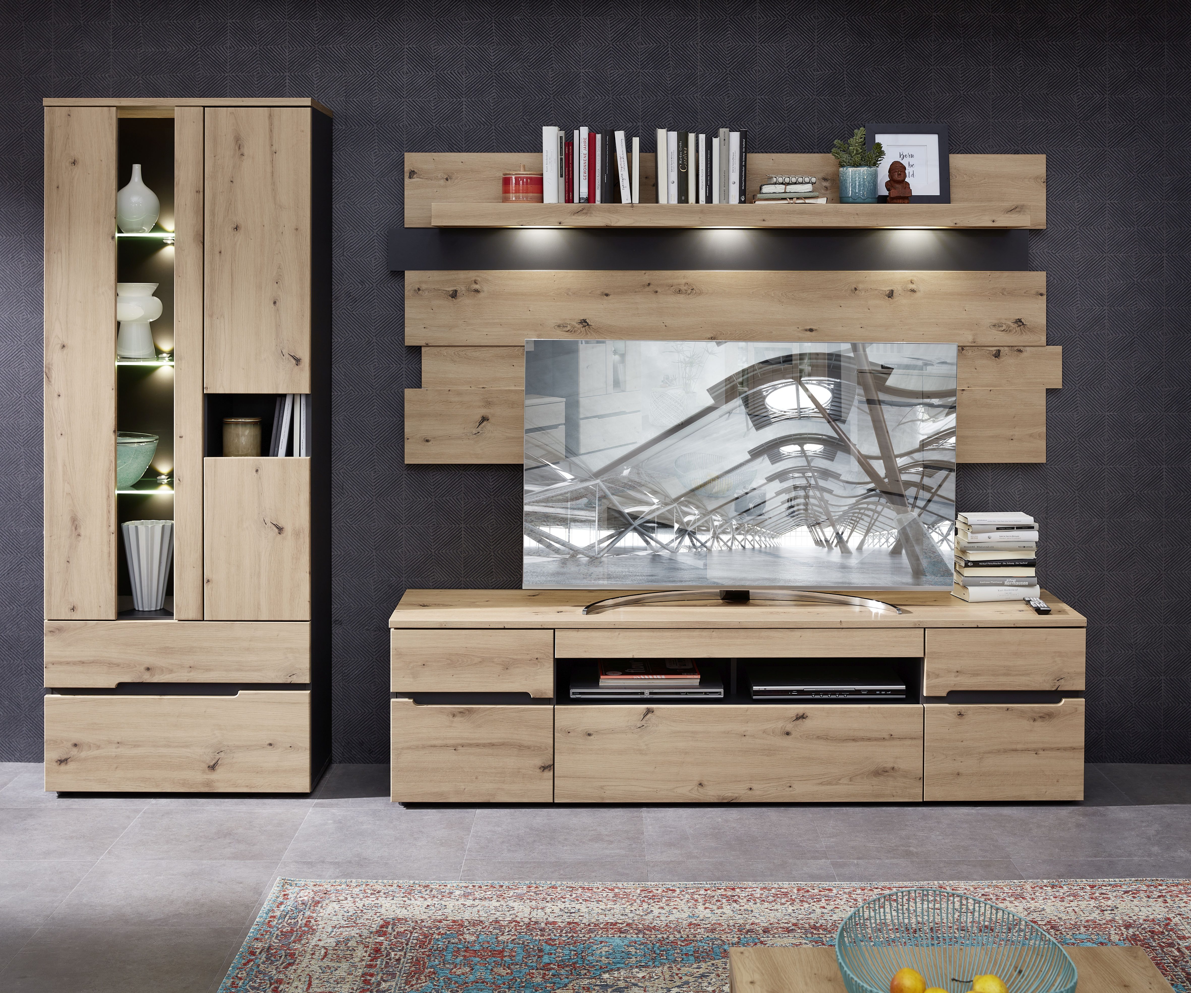 Innostyle Wohnwand, (Set, 3-St)