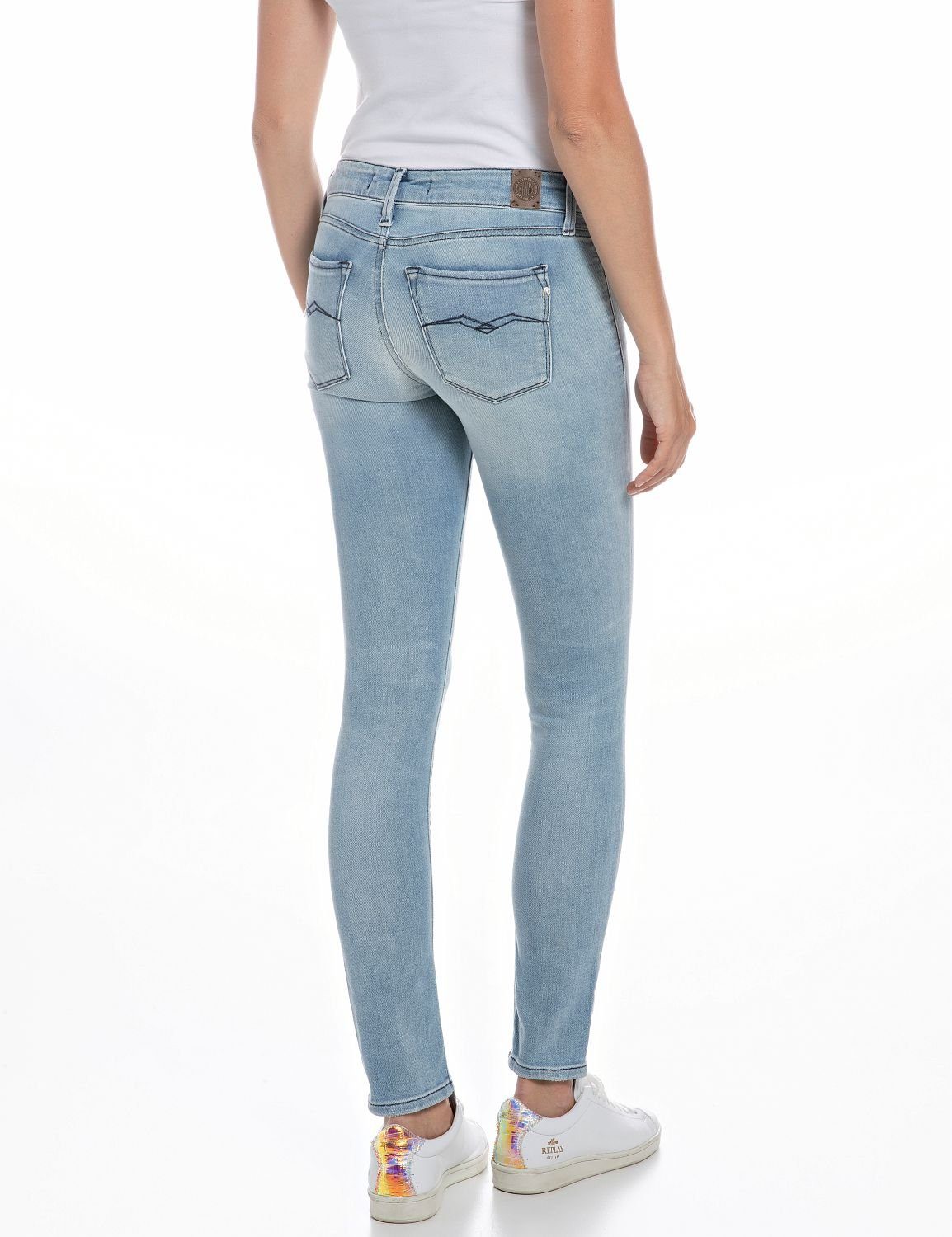 Replay Skinny-fit-Jeans LUZIEN mit Stretch