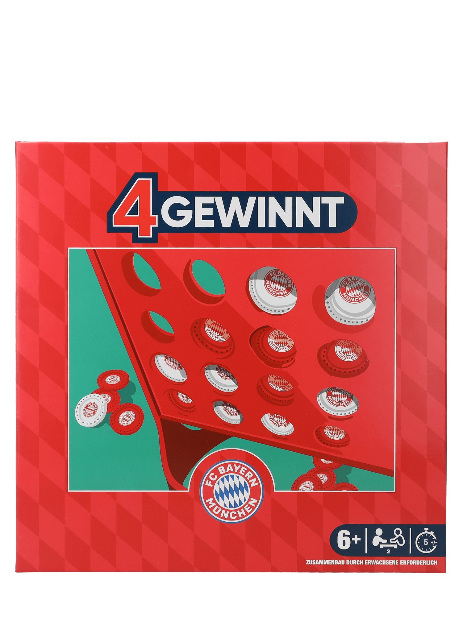 FC Bayern München Spielzeug-Bus FC Bayern München I 4 Gewinnt I Rot