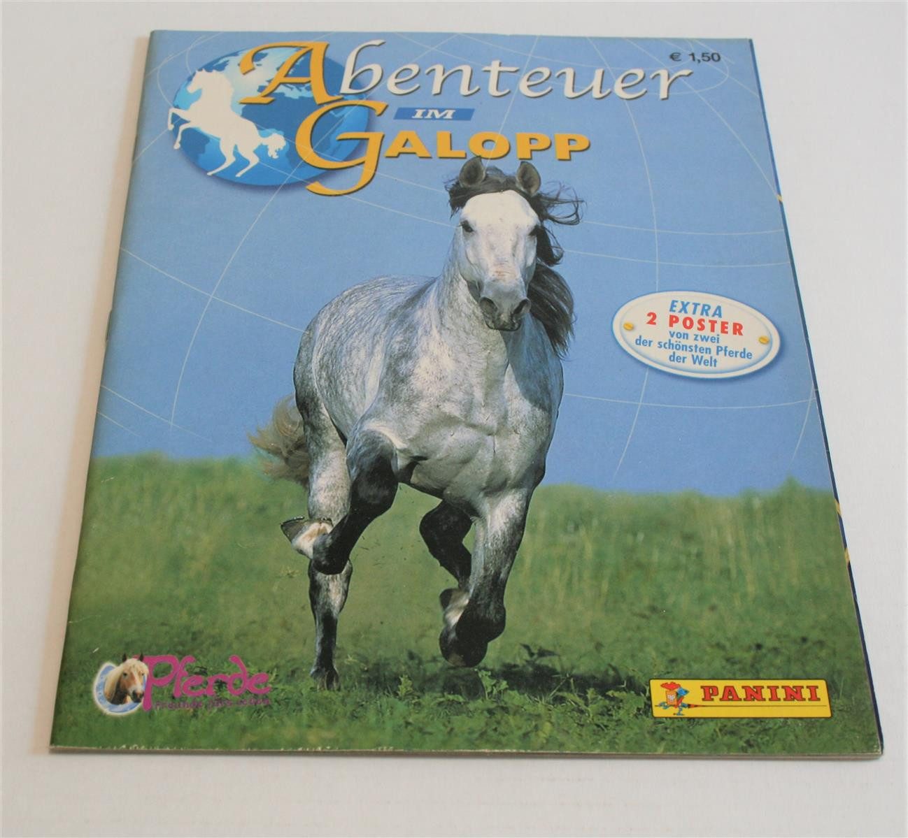 Panini Bücher-Adventskalender Abenteuer im Galopp - Sammelsticker - Album