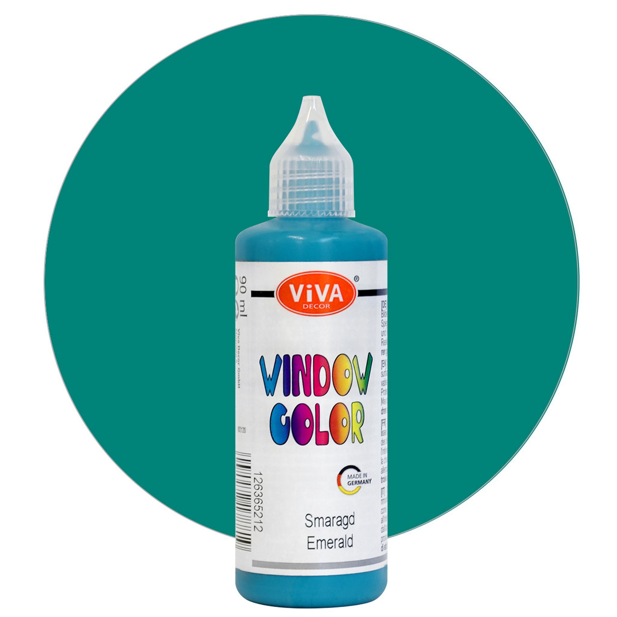 Viva Decor Fensterbild ViVA DECOR Window Color 80ml, Smaragd
