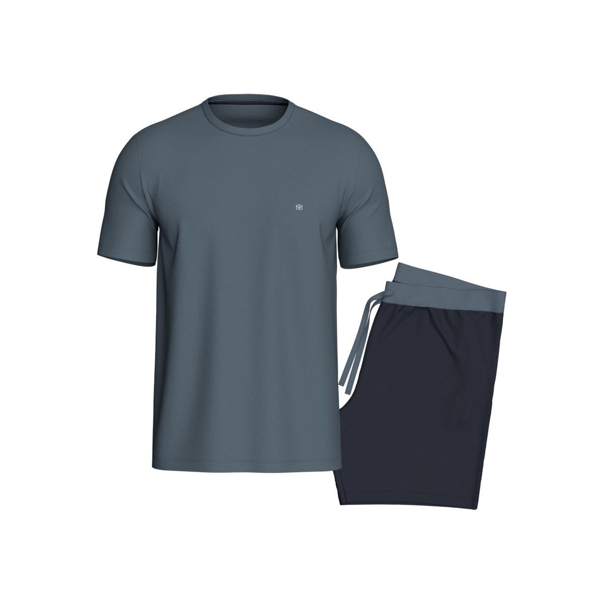 IMPETUS Pyjama IM1511L7800 Herren Schlafanzug, Zweiteiler, Nachtwäsche, Nachtgewand, Nachtzeug