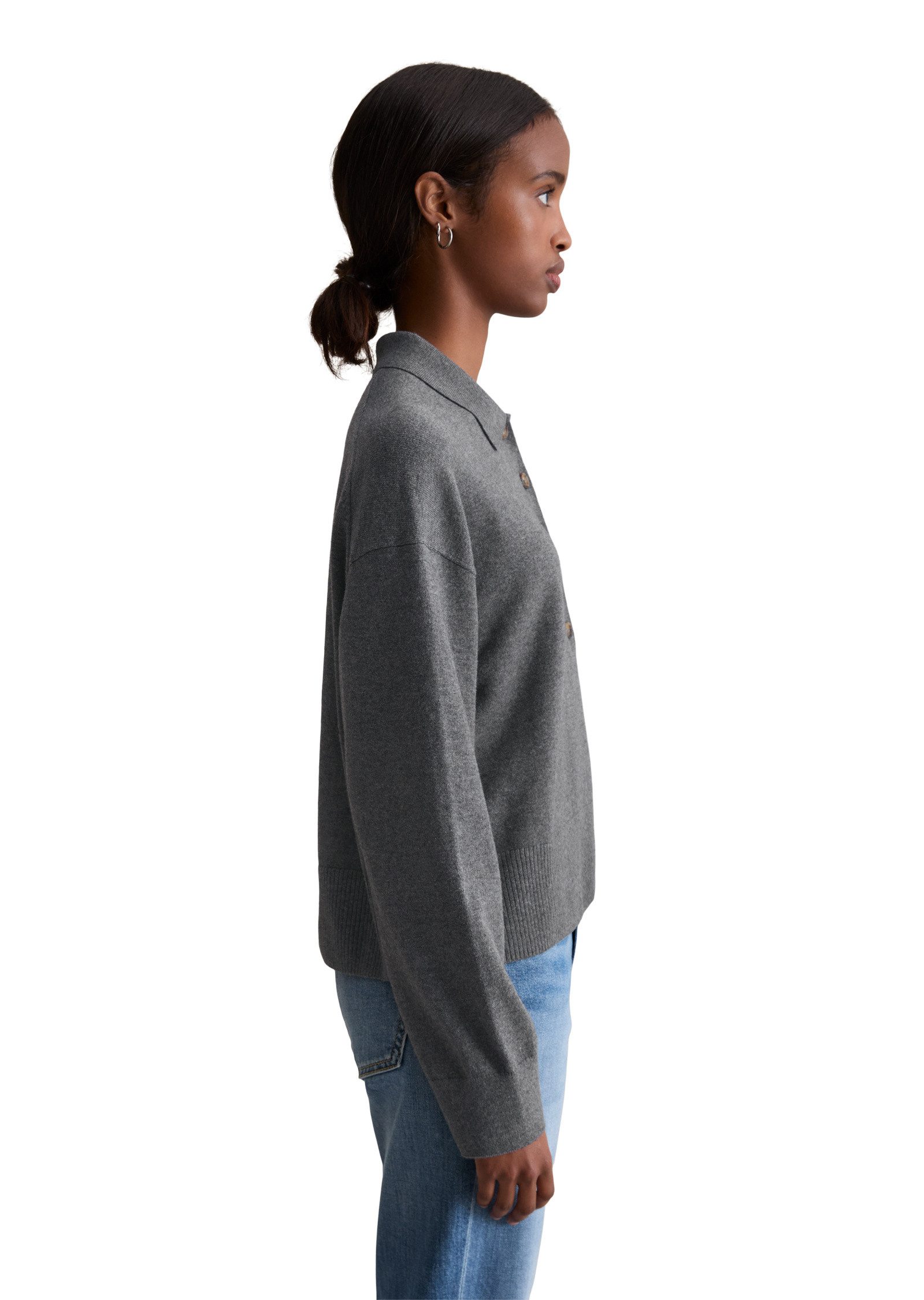 Marc O'Polo DENIM Strickpullover aus Soft Cotton Stretch