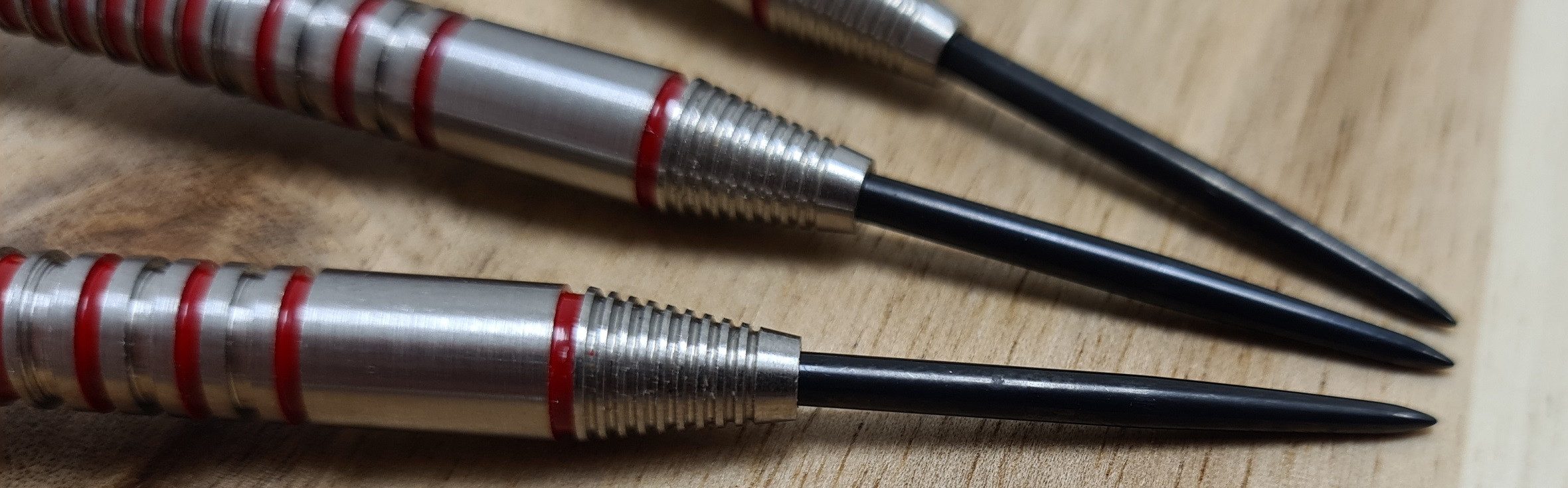 Roleo Dartpfeil Roleo Profi Steeldartpfeile PR-1 - 80% Tungsten - 3er Set 22g