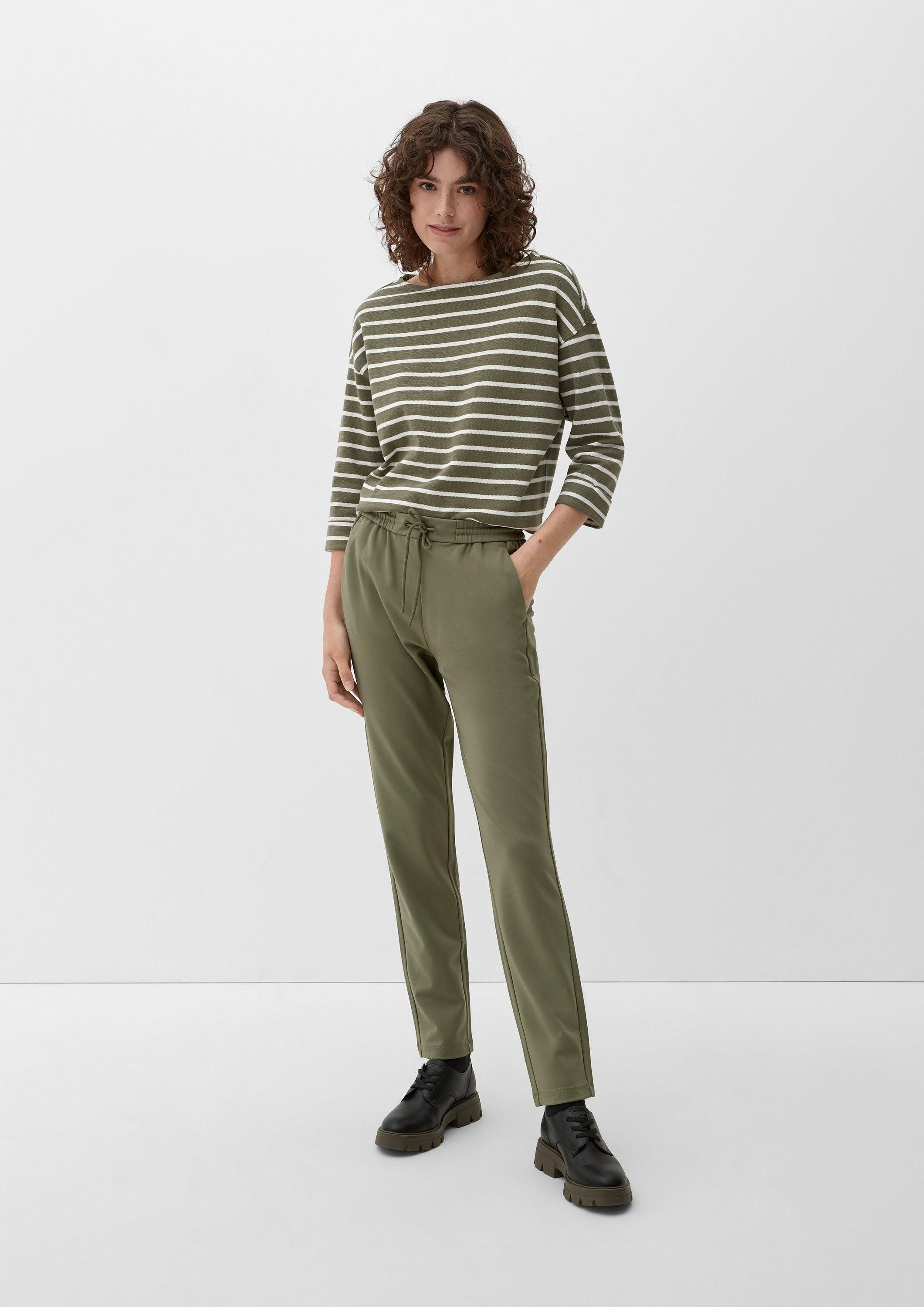 s.Oliver Chinos Hose Slim: Jogpants mit elastischem Bund