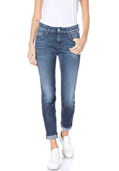 Replay Slim-fit-Jeans »FAABY« in verkürzter Ankle-Form