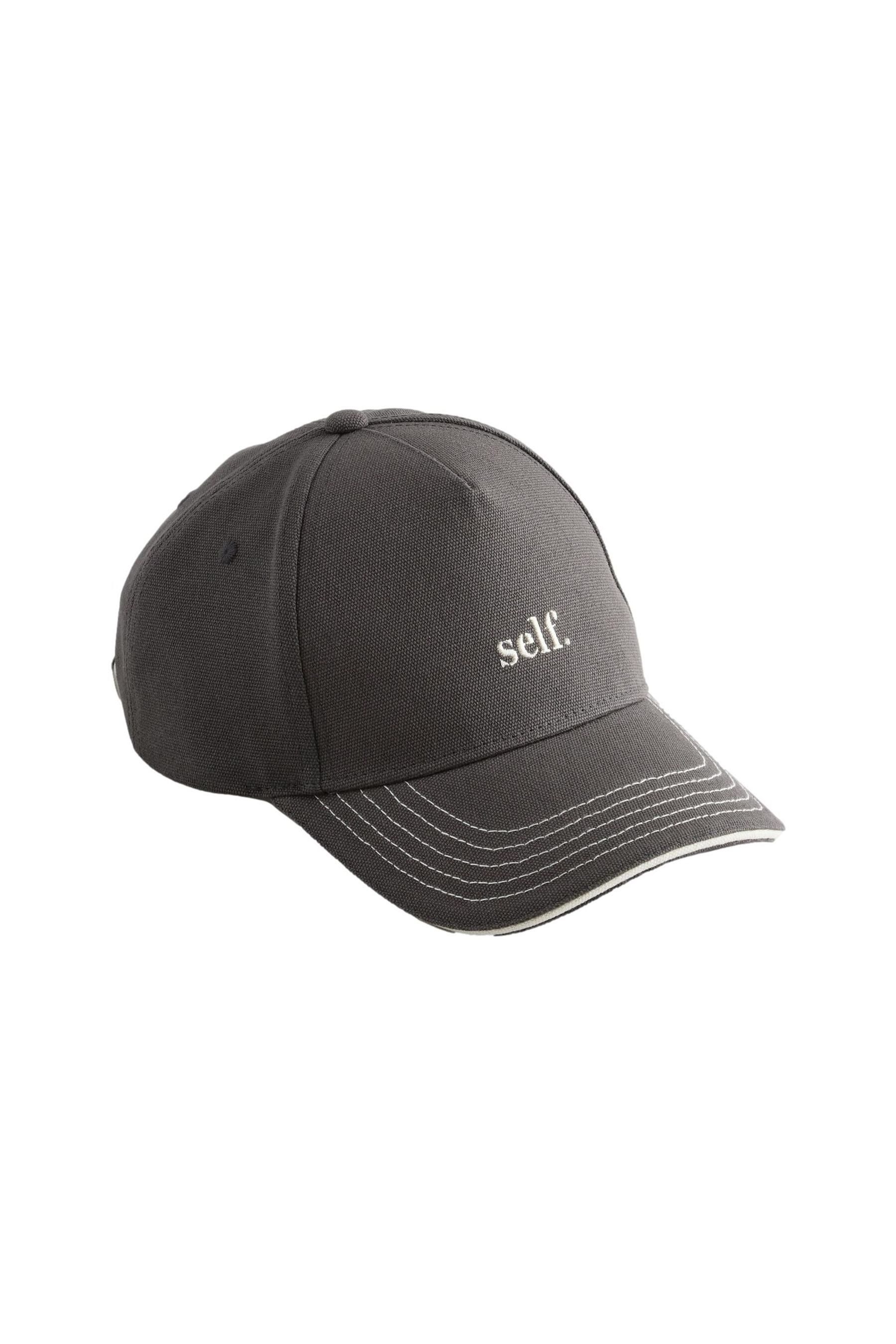Baseball Cap Self. Cap mit Schriftzug