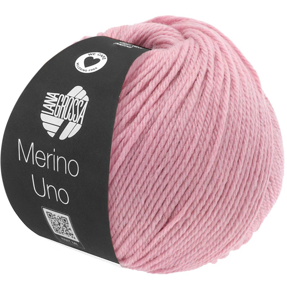 LANA GROSSA MERINO UNO Häkelwolle, 125 m (Extrafeine Merinowolle mit Superwash-Ausrüstung), 50 g