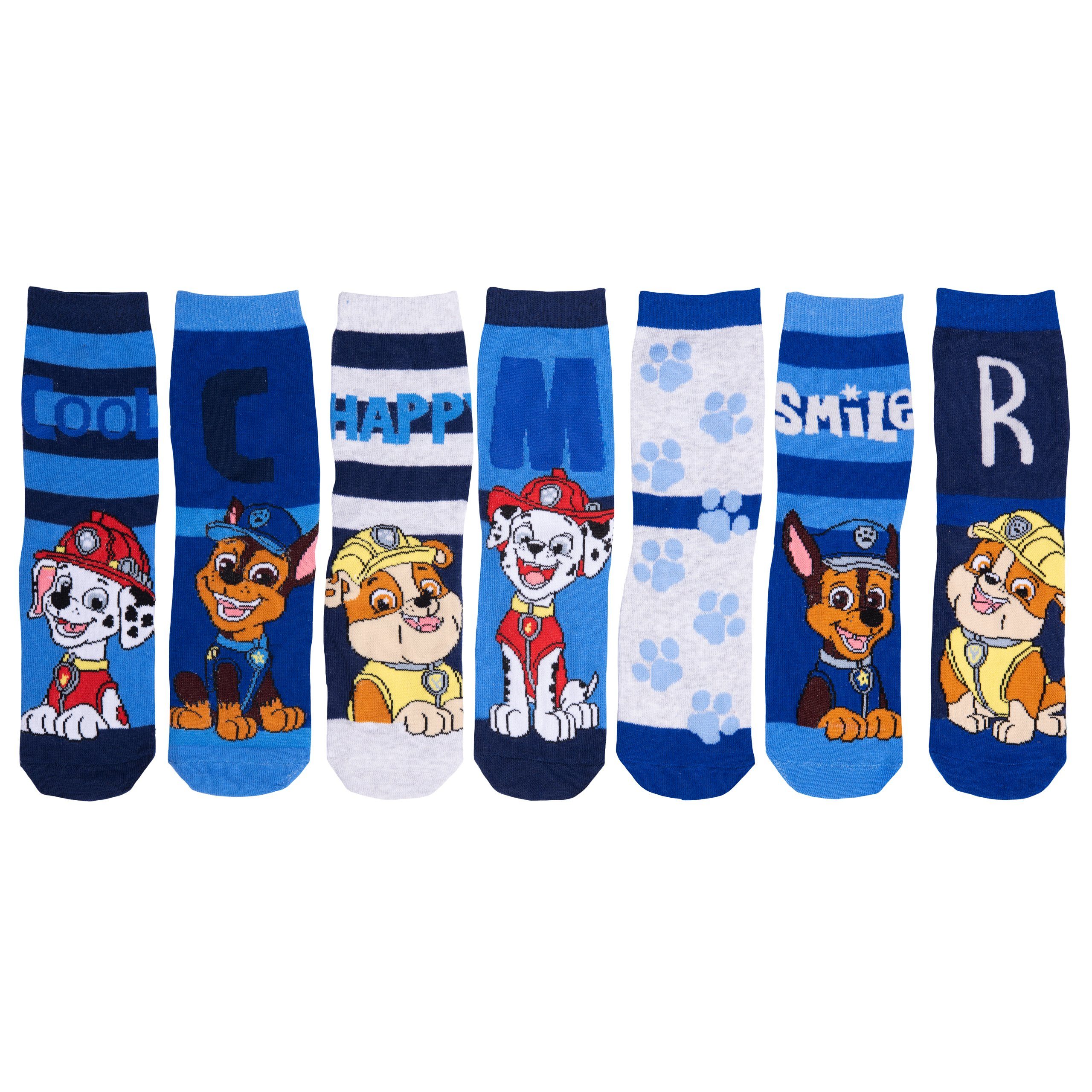 United Labels® Socken Paw Patrol Socken für Jungen Bunt (7er Pack)