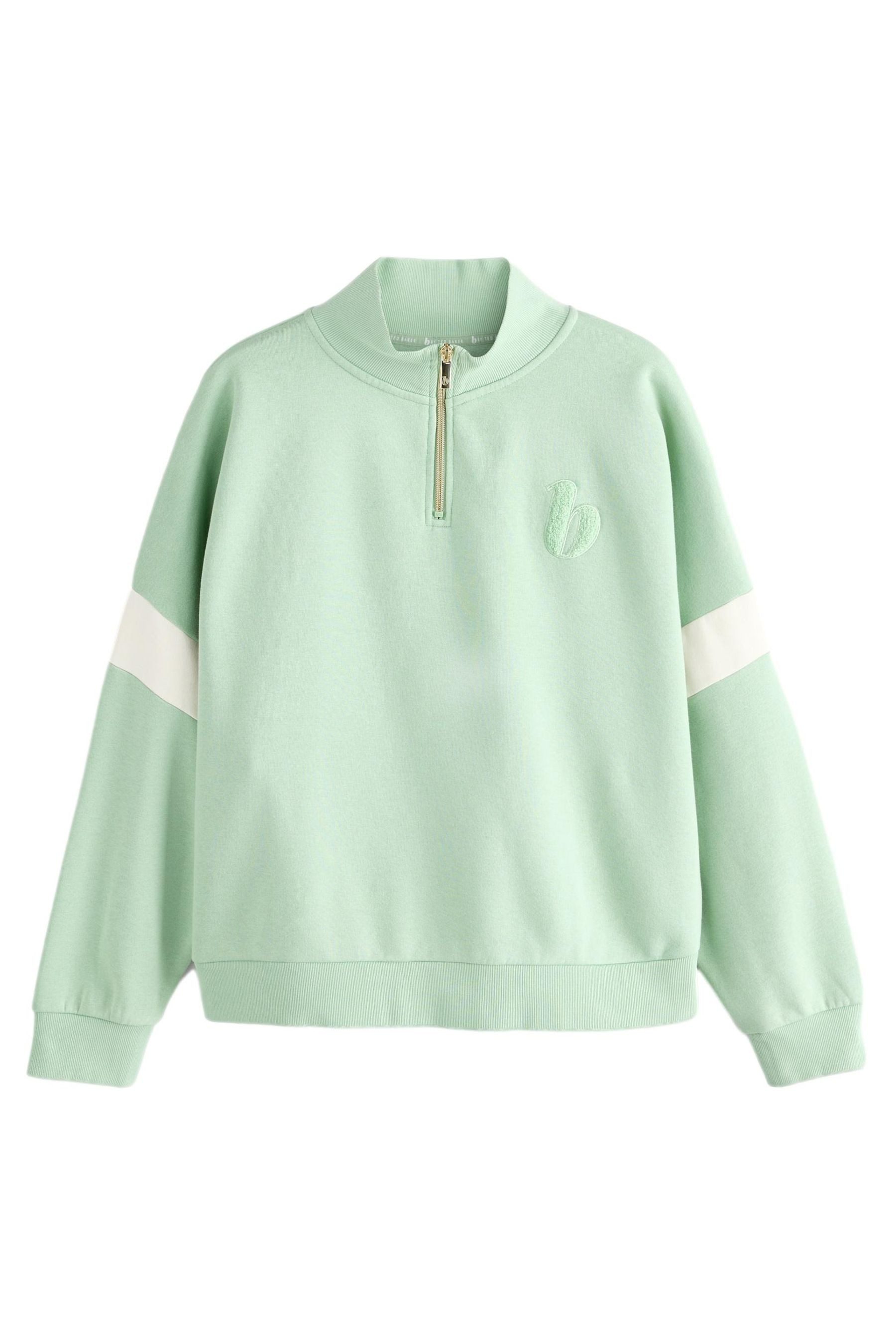 Sweater B by Ted Baker Bomber-Sweatshirt aus Baumwolle