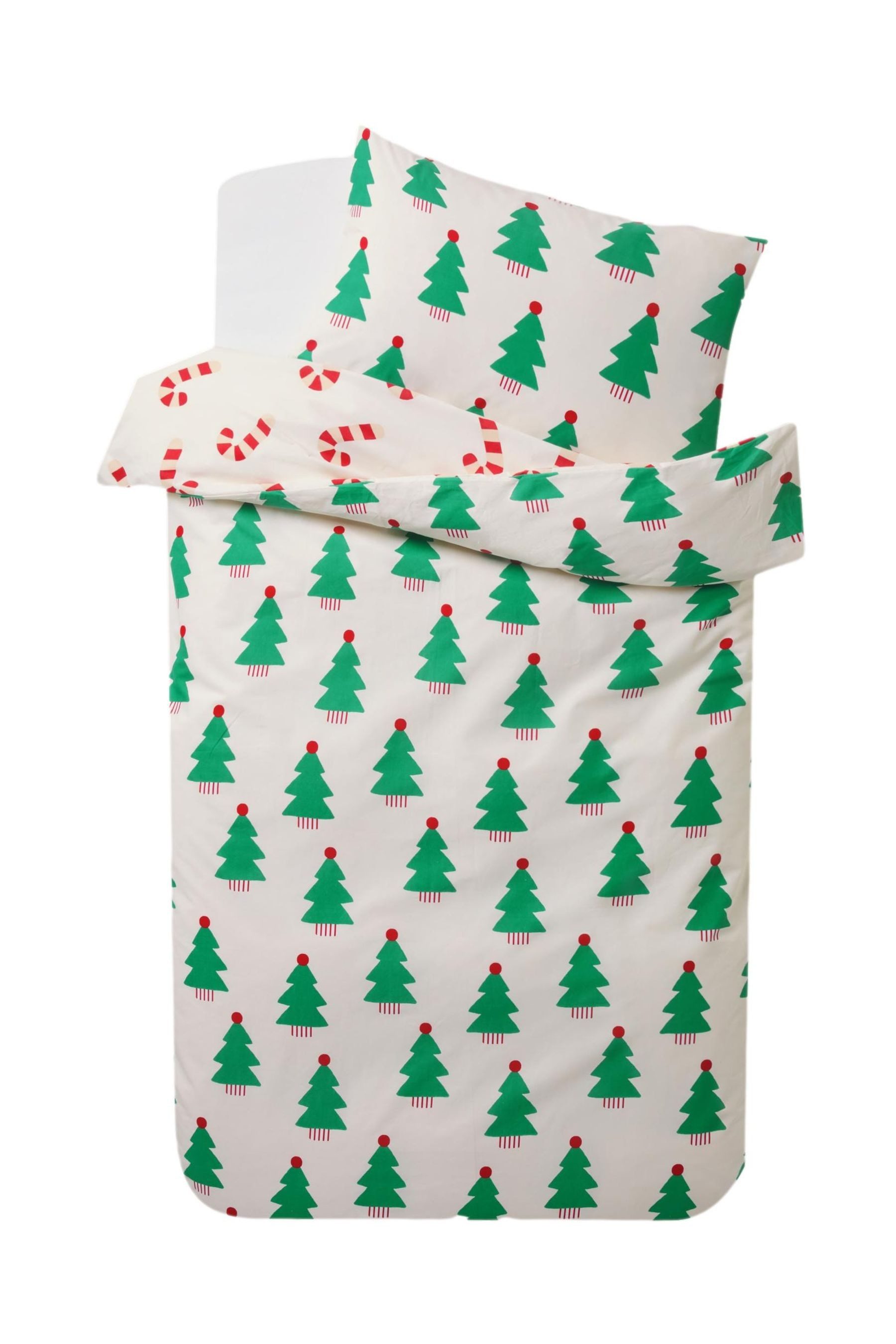 Next Bett-Set Bettbezug und Kissenbezug mit Weihnachtsmotiv, Bezug: Baumwol günstig online kaufen