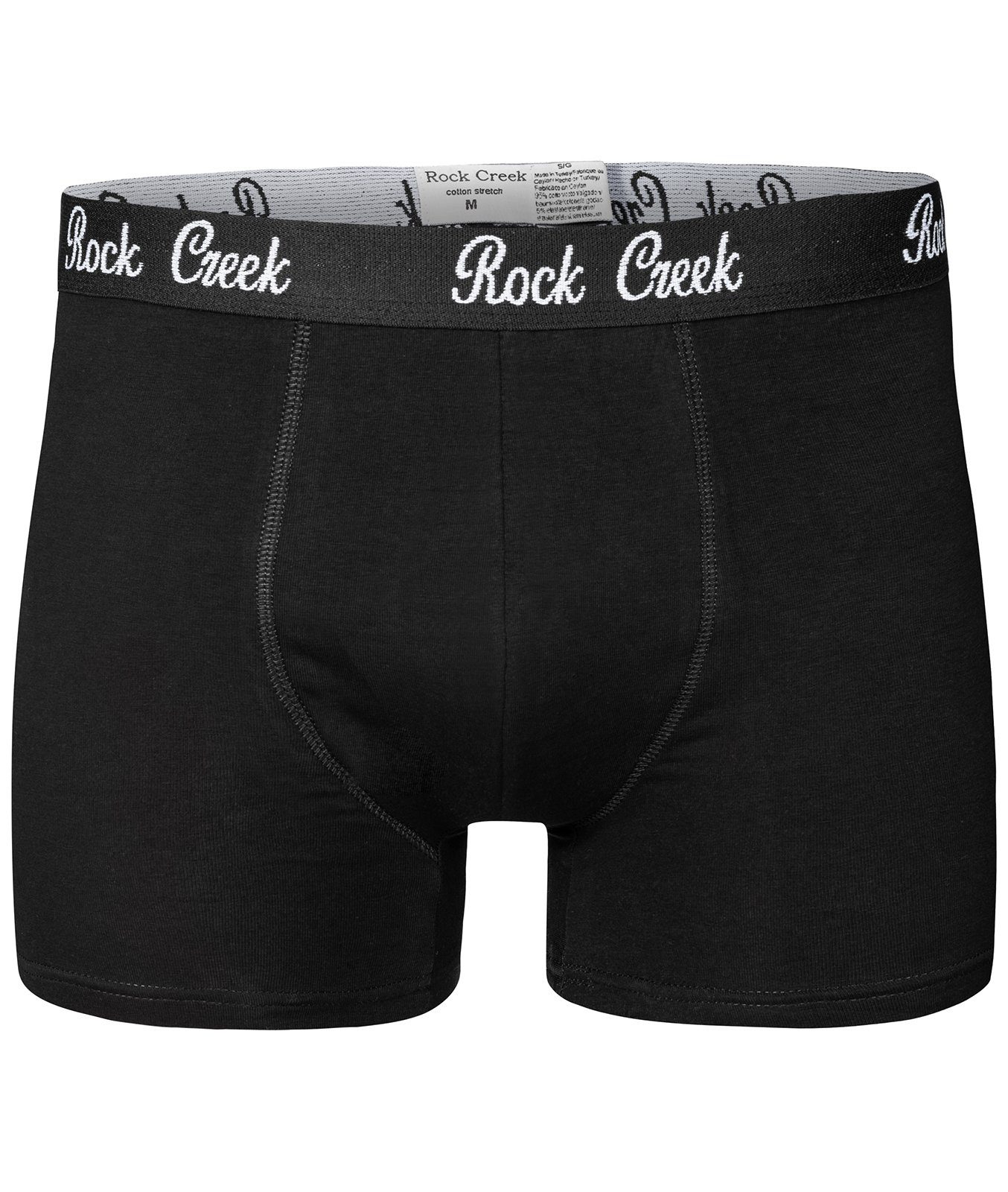 Rock (8er-Set) | | 8er Creek Boxershorts Herren grau blau H-218 Set | dunkelblau schwarz Boxershorts rot weiß | |