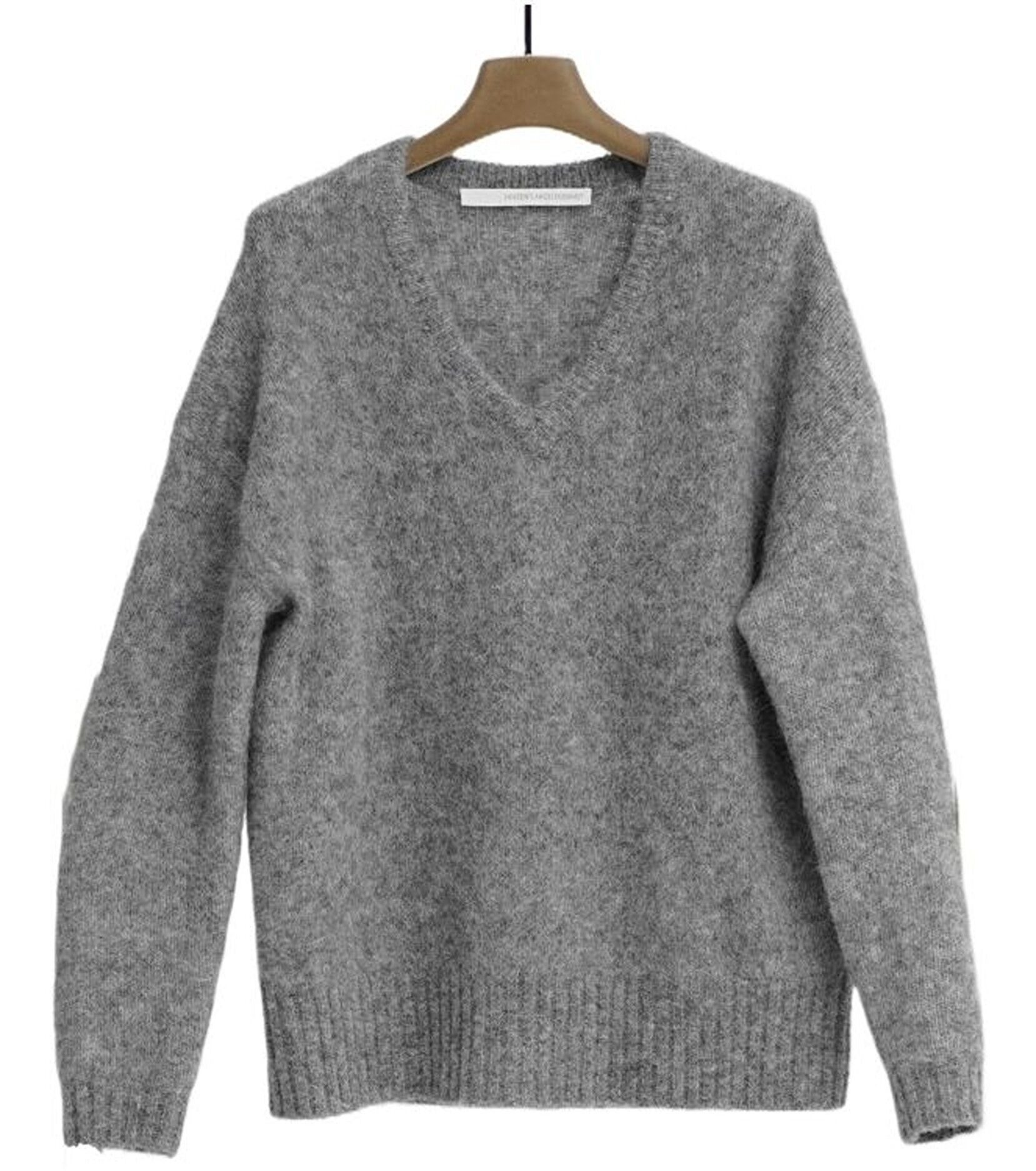 V-Ausschnitt-Pullover