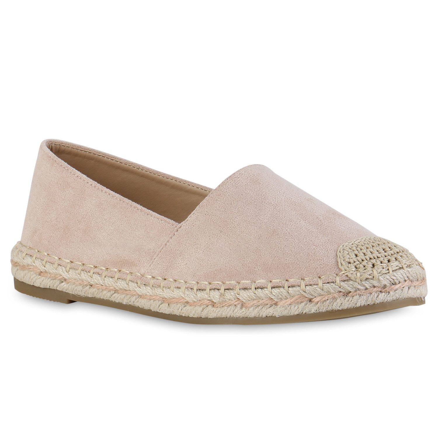 VAN HILL 841122 Espadrille Damen Espadrilles Slippers Bequeme Bast Sommer S günstig online kaufen