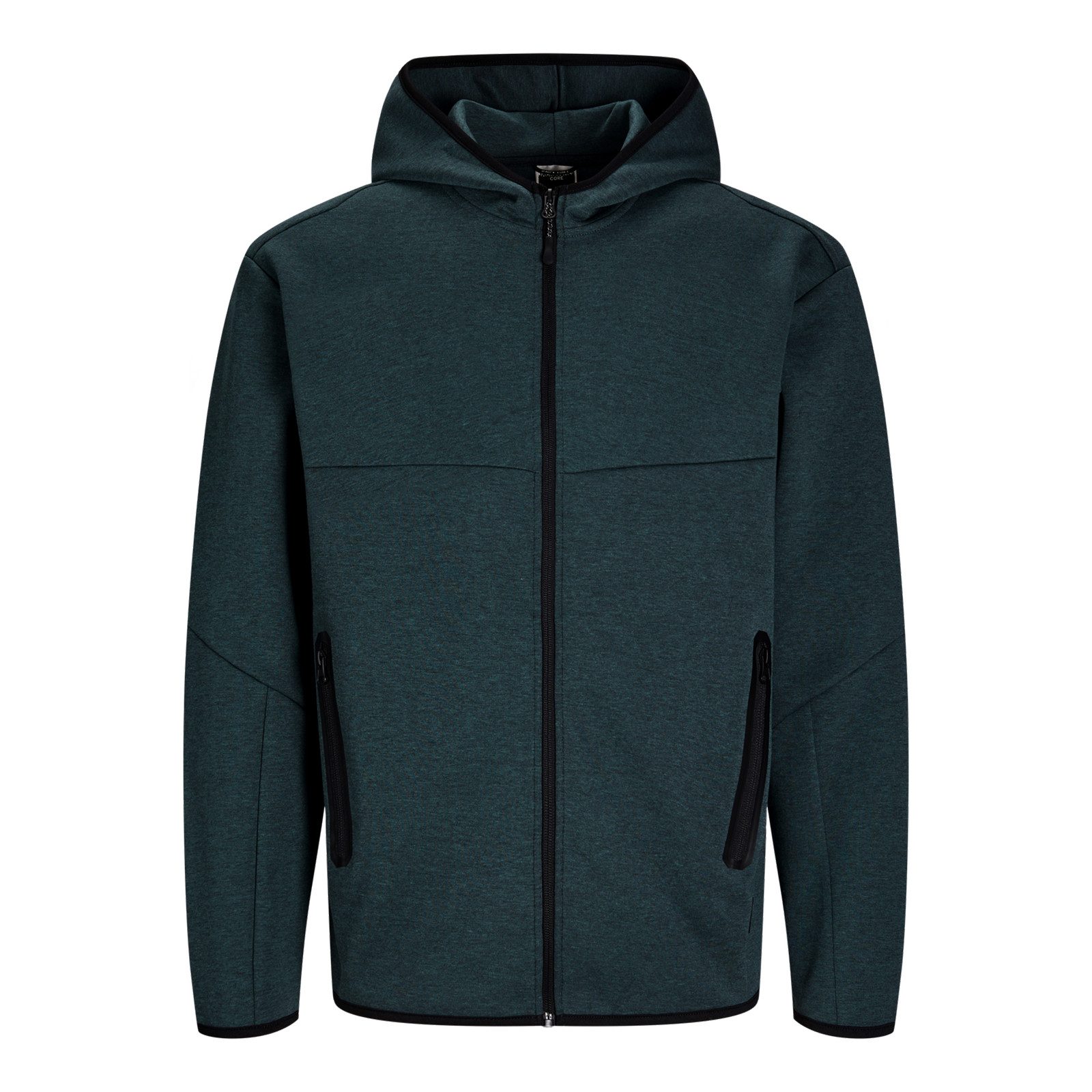 Jack & Jones Kapuzensweatjacke Sweat Zip Hood mit zwei Reißverschlusstasche günstig online kaufen