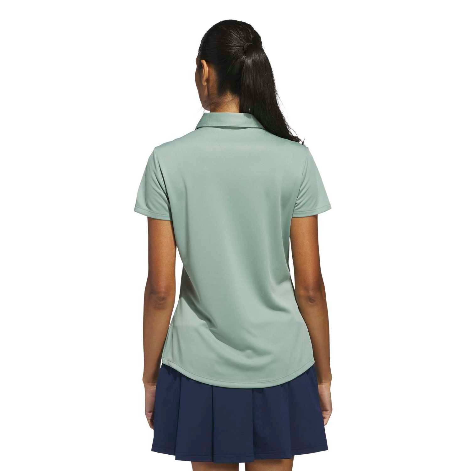 adidas Sportswear Poloshirt Adidas Golf Polo Performance Silbergrün Damen
