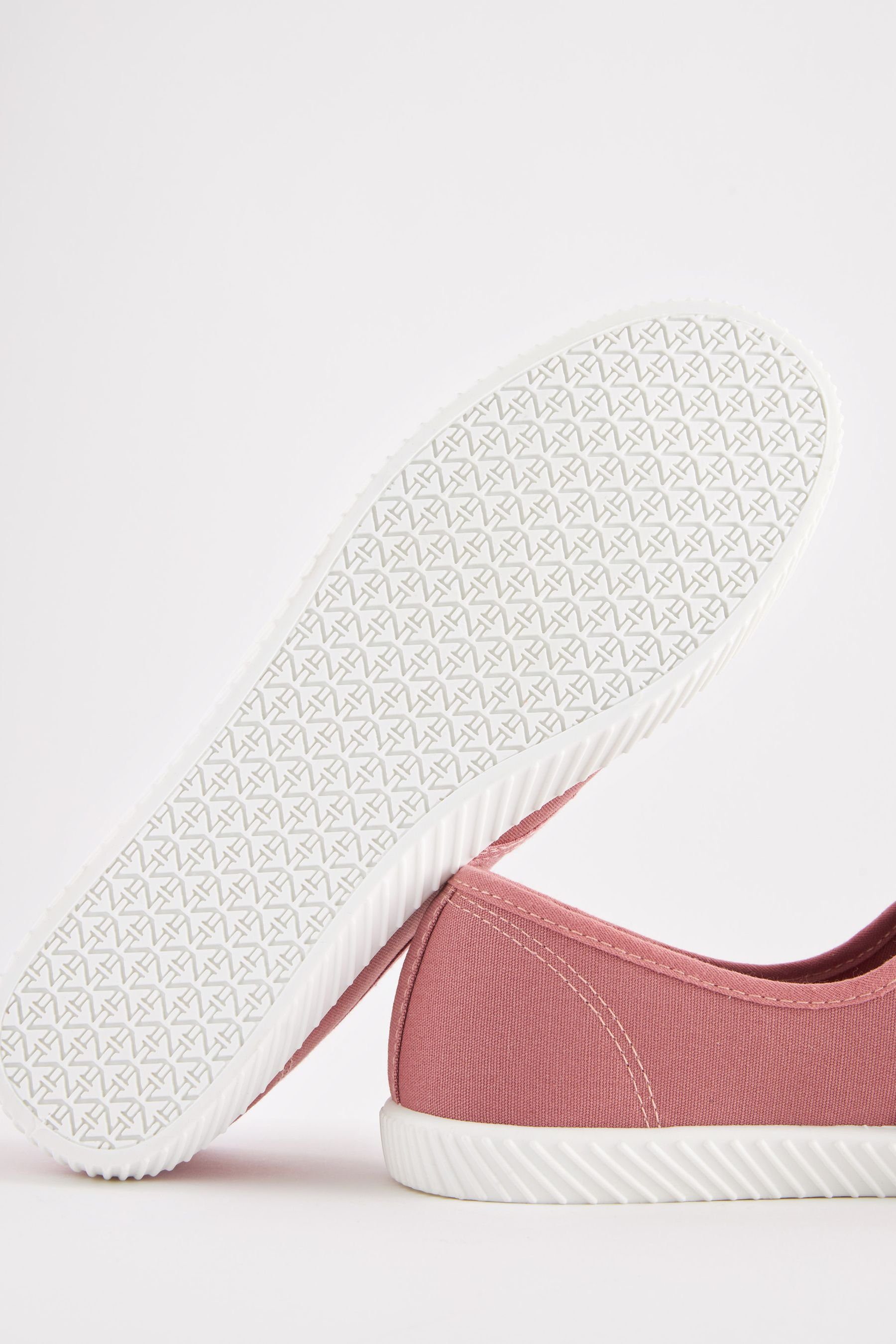 Pink Sneaker Next Schuhe Lochmuster mit (1-tlg) Slip-On