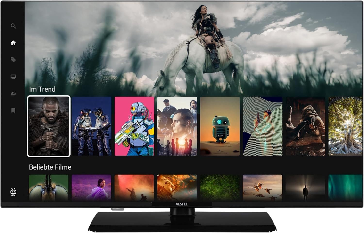 VESTEL 40FT9740 LED-Fernseher (100.00 cm/40.00 Zoll, Full HD, ja, Netflix, Amazon Prime, Bluetooth, WiFi) ! RABATT: 10.03% VESTEL 40FT9740 LED-Fernseher (100.00 cm/40.00 Zoll, Full HD, ja, Netflix, Amazon Prime, Bluetooth, WiFi) ! RABATT: 10.03%