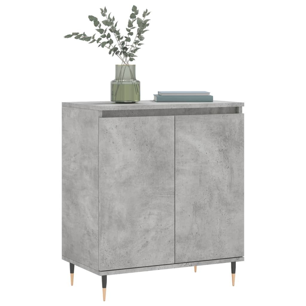 vidaXL Sideboard Sideboard Betongrau 60x35x70 cm Holzwerkstoff (1 St)