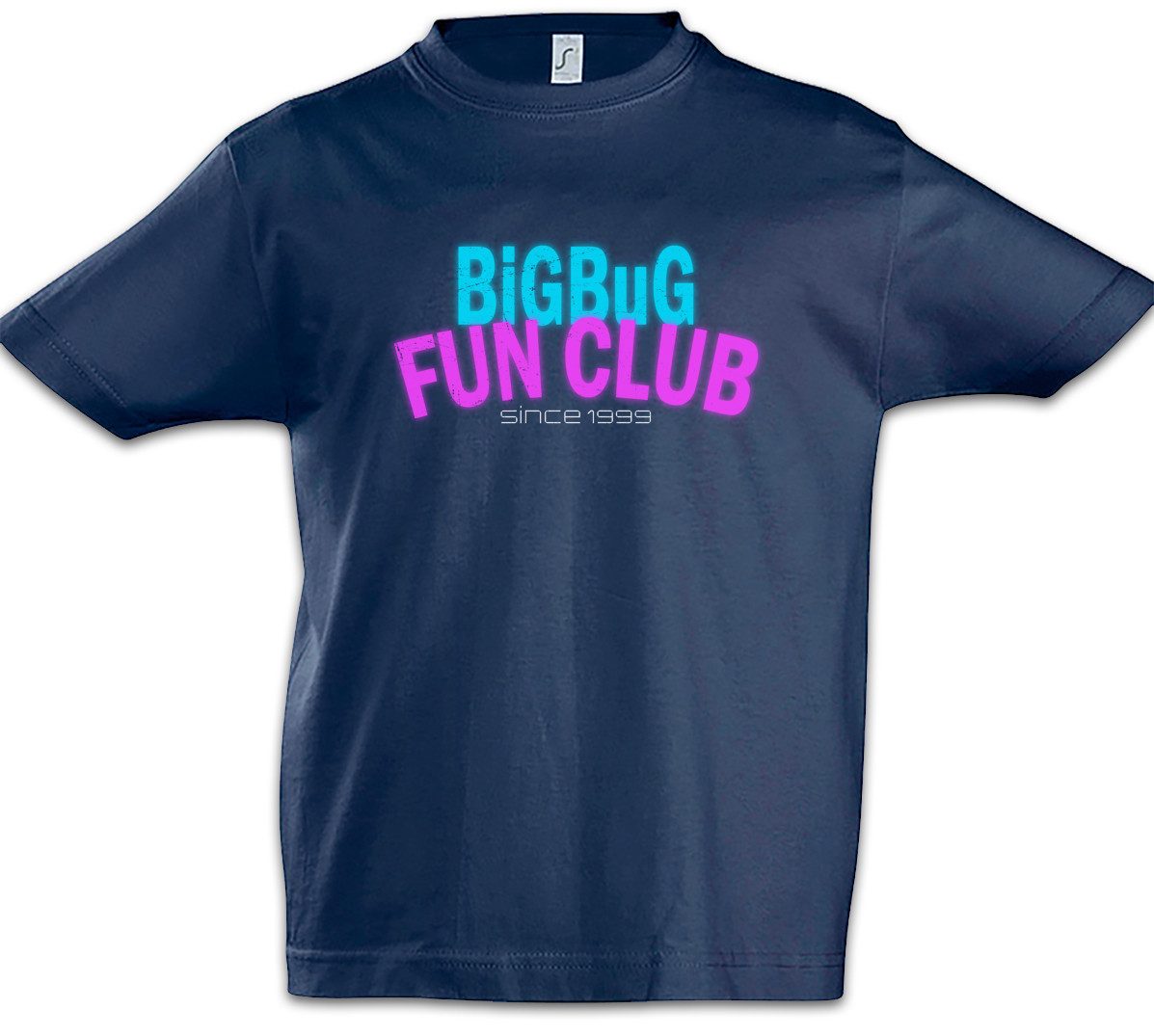 Urban Backwoods Print-Shirt BigBug Club Kinder T-Shirt Jet Logo Symbol Force Sign Game Big Bug (1-tlg) Gemini Gamer Games Gaming