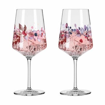 Ritzenhoff Aperitifglas 2er-Set Sommersonett F23, Kristallglas, Made in Germany