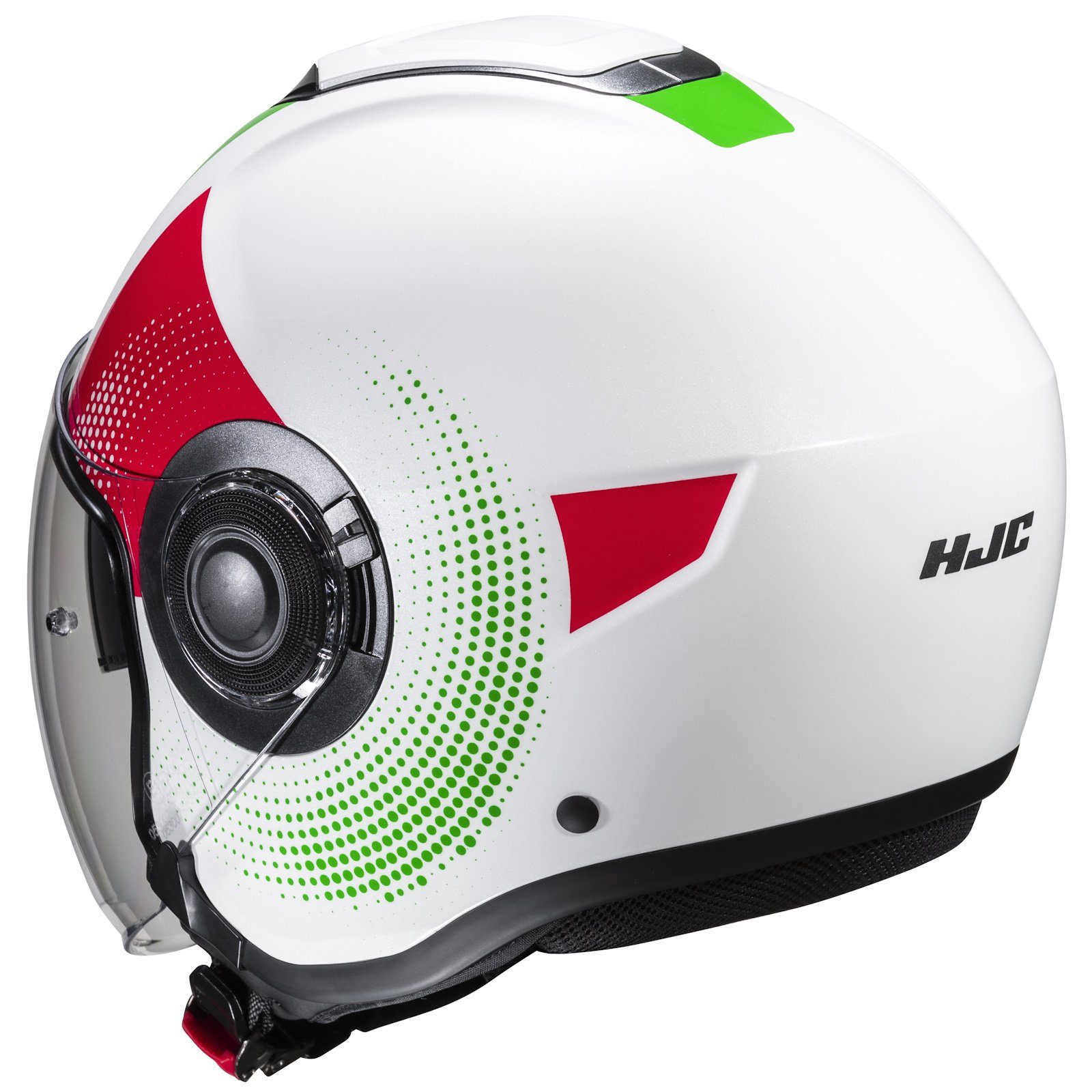 HJC Motorradhelm HJC i40N Pyle MC41 Jethelm (1er Set), jethelm für motorrad – Bild 2 von 3