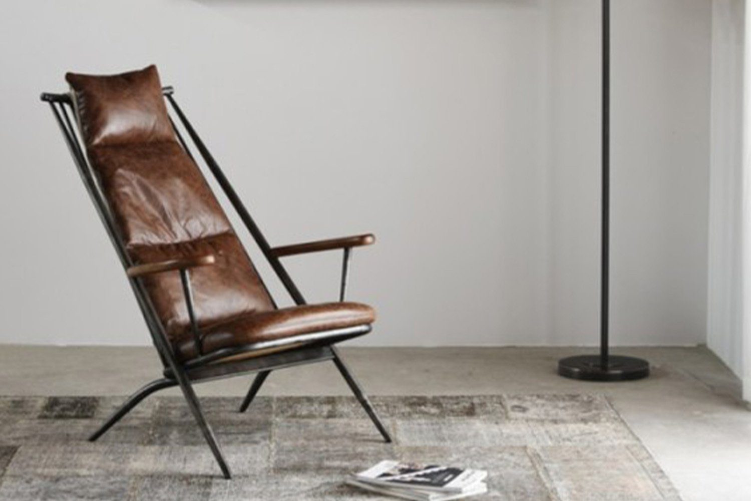 KAWOLA Relaxsessel »CIANO«, Clubsessel Vintage-Leder braun