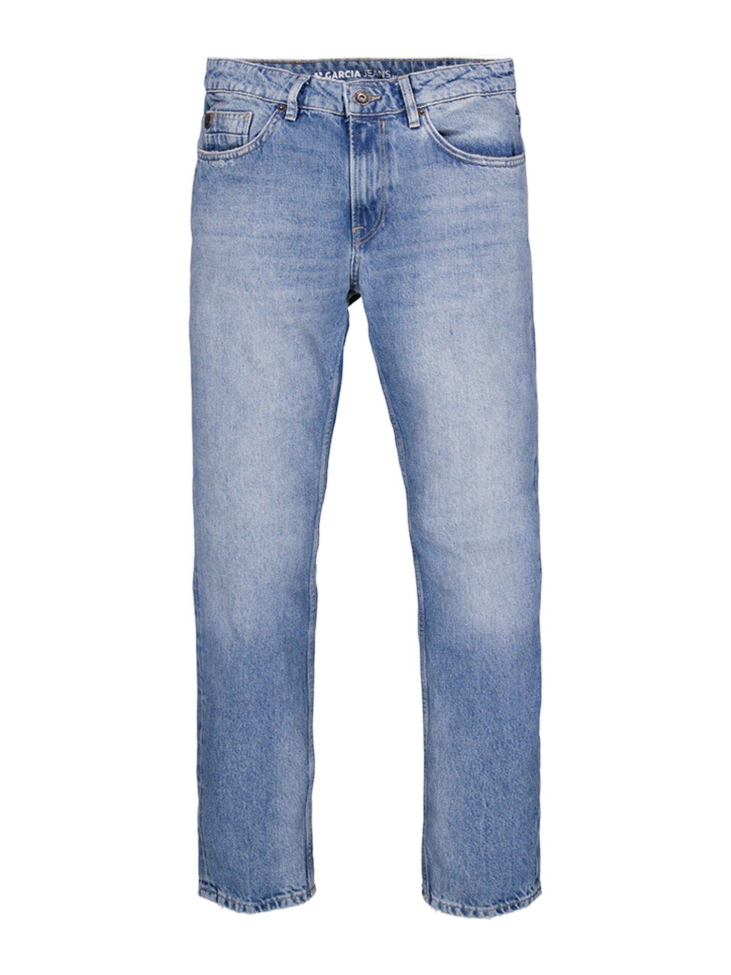 Garcia 5-Pocket-Jeans blau,Casual,Baumwolle,Unifarben,Regular Fit,Mittel