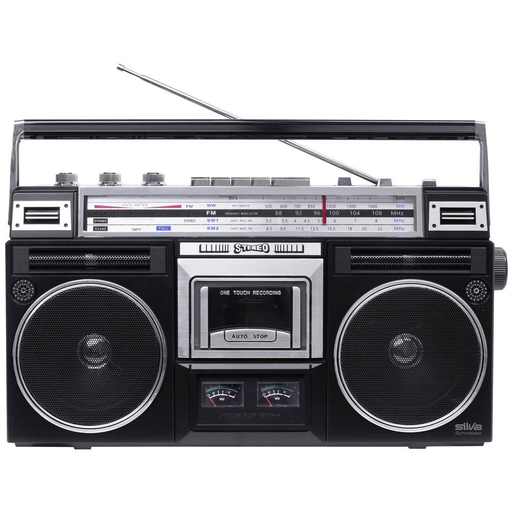 Silva Schneider Silva Schneider PCR 1980 Kassettenradio UKW, MW, KW Kassette, Bluetoot Radio