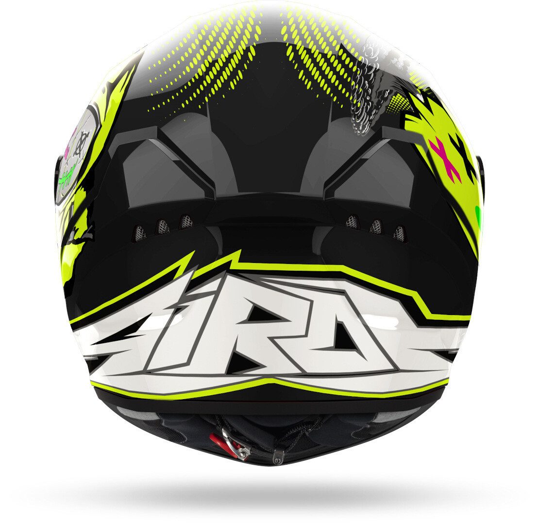 Airoh Motorradhelm Connor Gamer Helm, vorbereitet für Kommunikationssystem