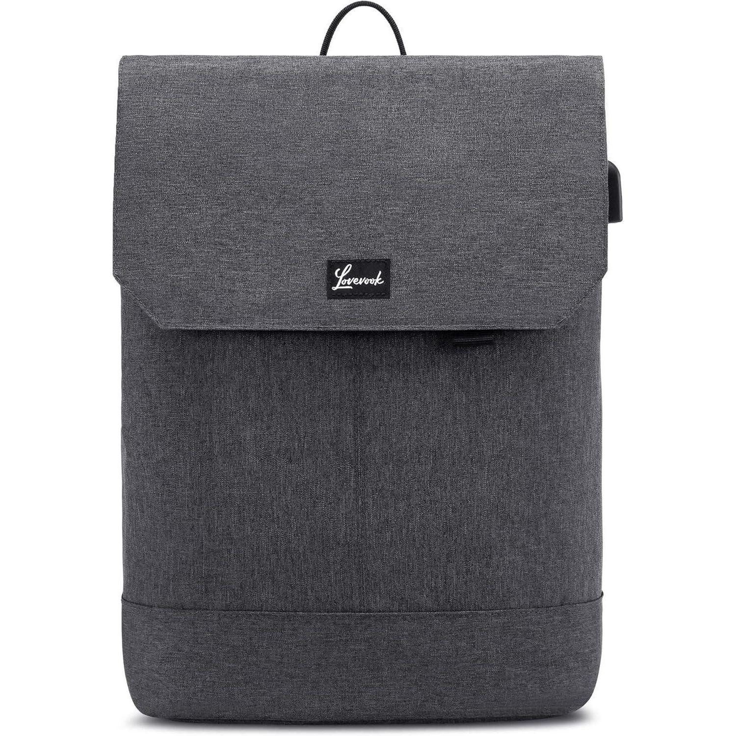 LuxusKollektion Laptoprucksack Laptop Rucksack Herren 15,6 Zoll USB Ladeanschluss Anti Diebstahl