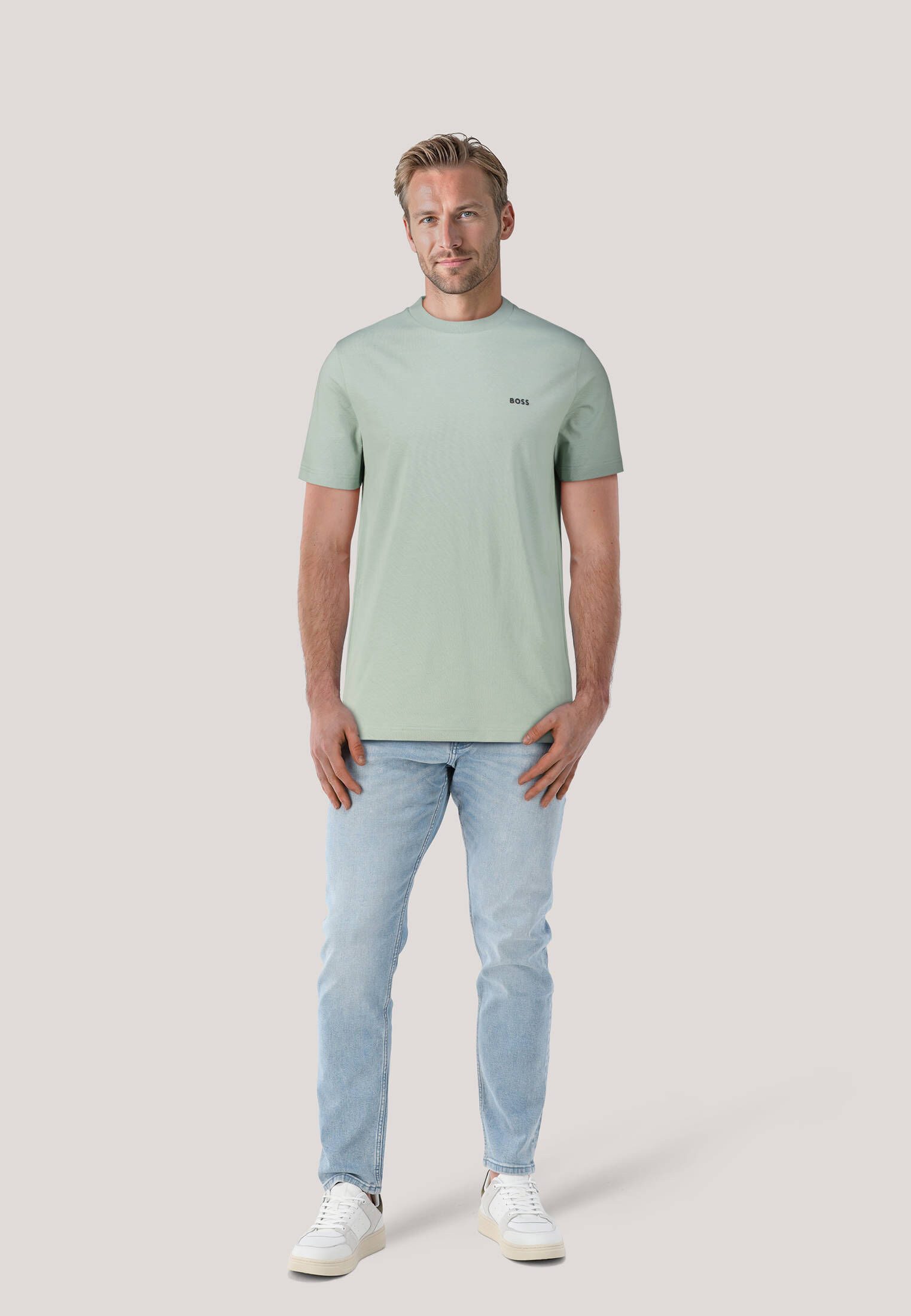 BOSS T-Shirt Herren T-Shirt Regular Fit günstig online kaufen
